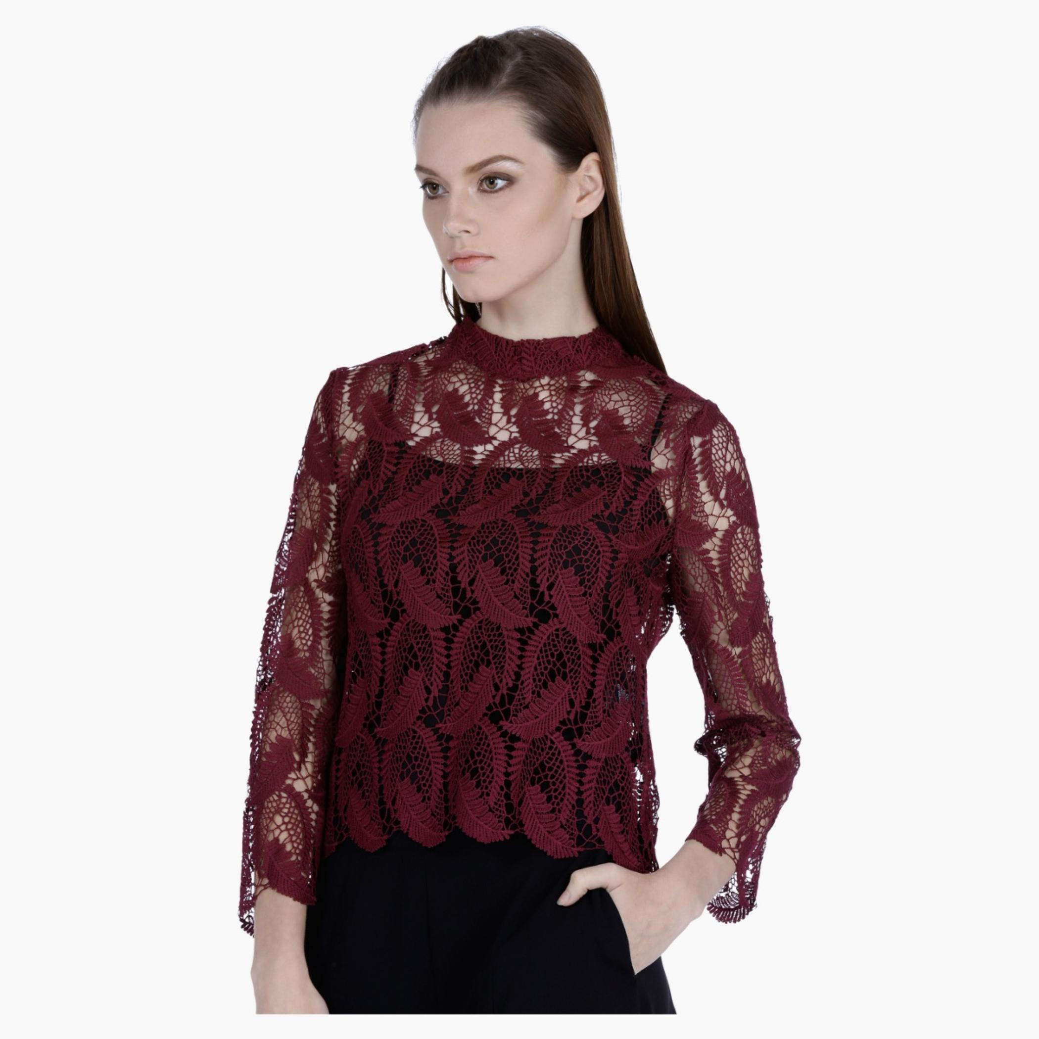 Elle Lace Top with Long Sleeves-women-clothing-shirtsandblouses-blouses-image-3
