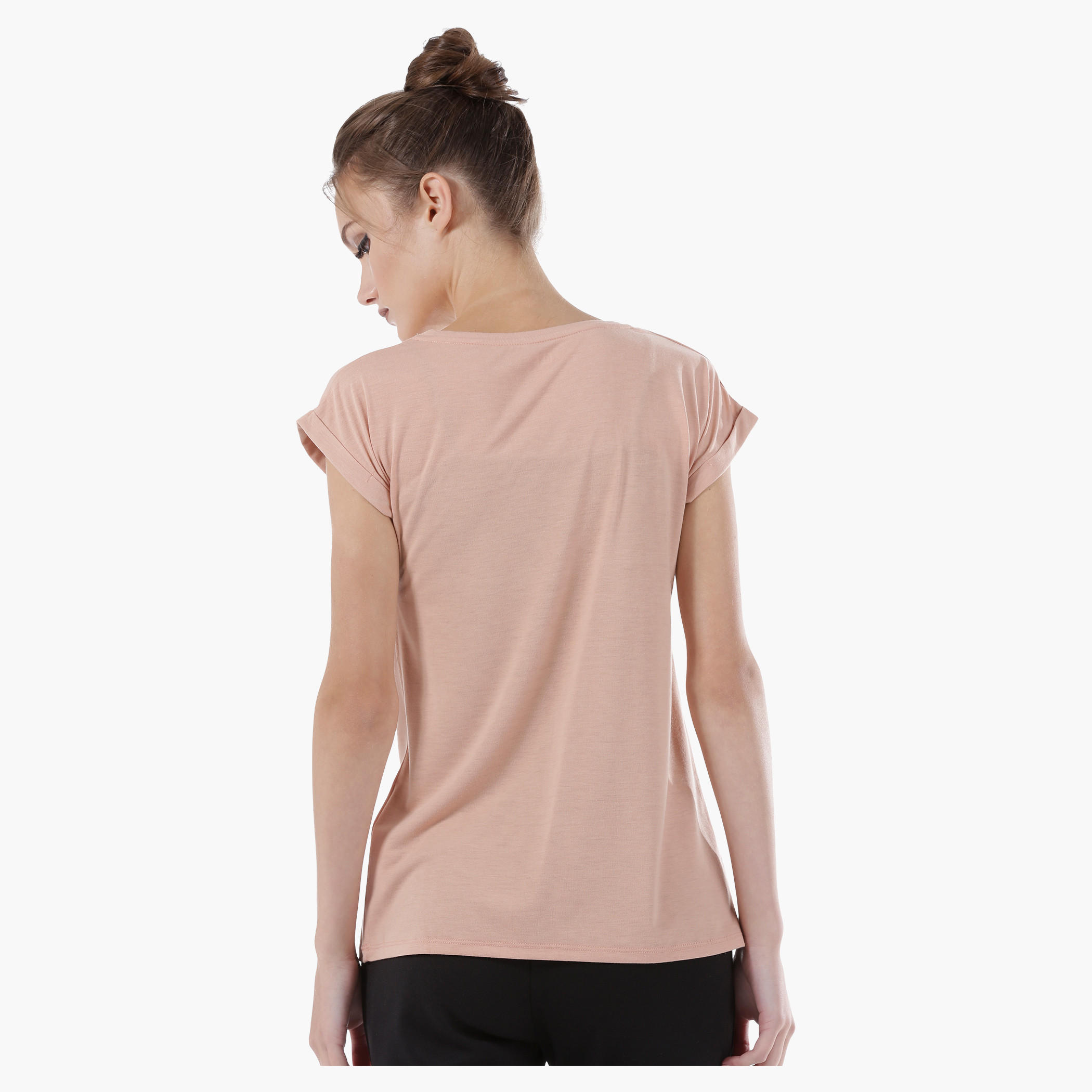 Elle Graphic Print T-Shit with Short Sleeves-women-clothing-tshirts-image-16