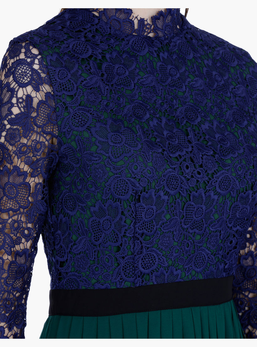 Elle Lace Top Maxi Dress with Pleats-women-clothing-dresses-image-1