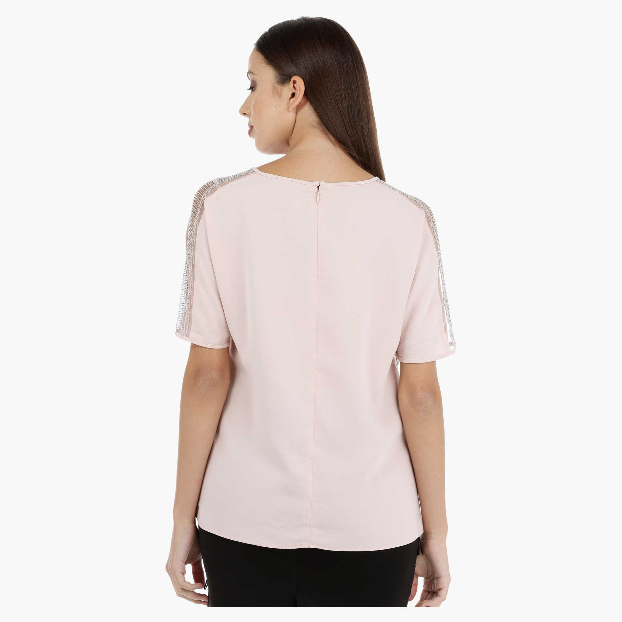Elle Embellished Short Sleeves Box Top-women-clothing-shirtsandblouses-blouses-image-7