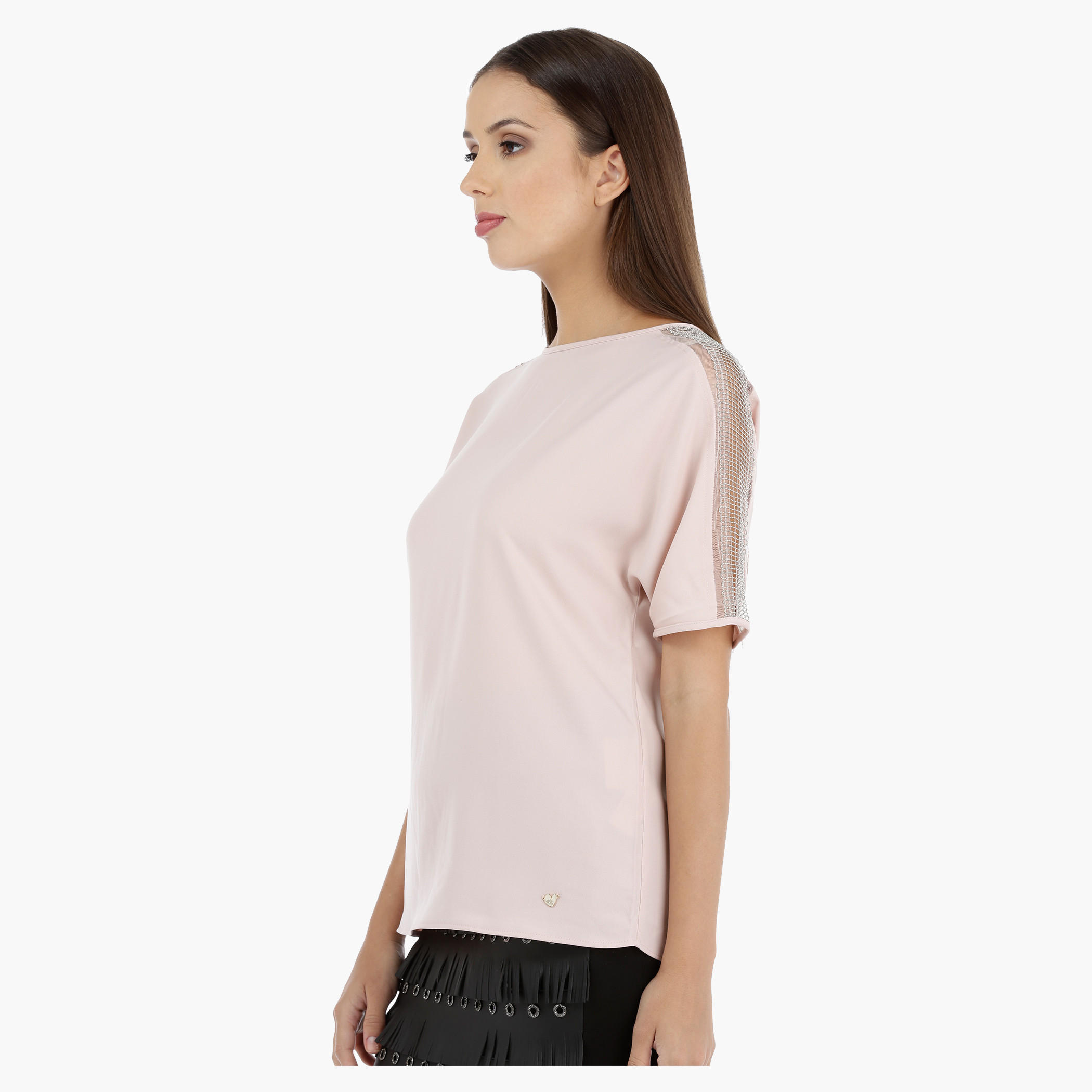 Elle Embellished Short Sleeves Box Top-women-clothing-shirtsandblouses-blouses-image-8