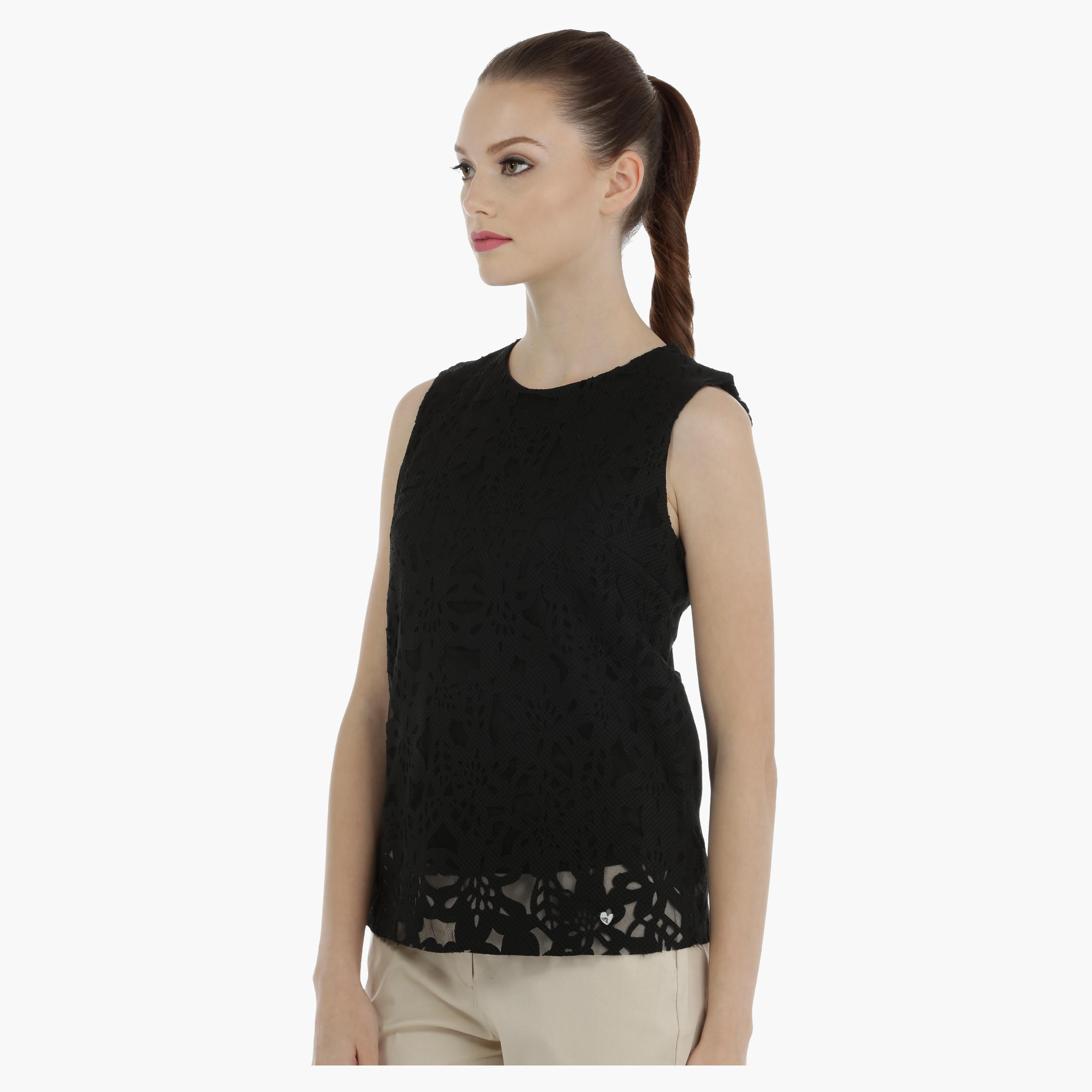 Elle Laser Cut Top with Boat Neck-women-clothing-shirtsandblouses-blouses-image-3