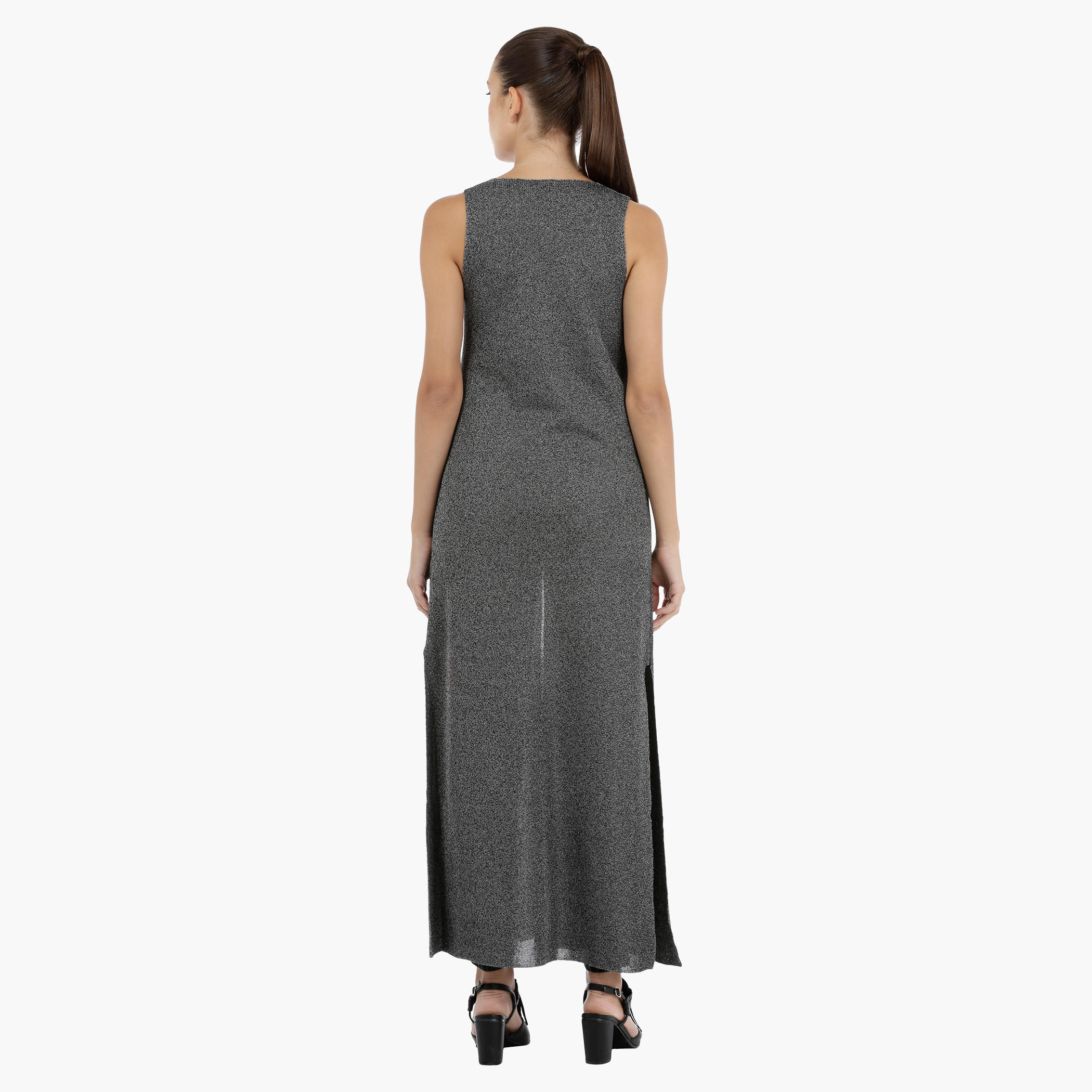 Elle Sleeveless Long Cardigan-women-winterwear-cardigansandjumpers-cardigans-image-2