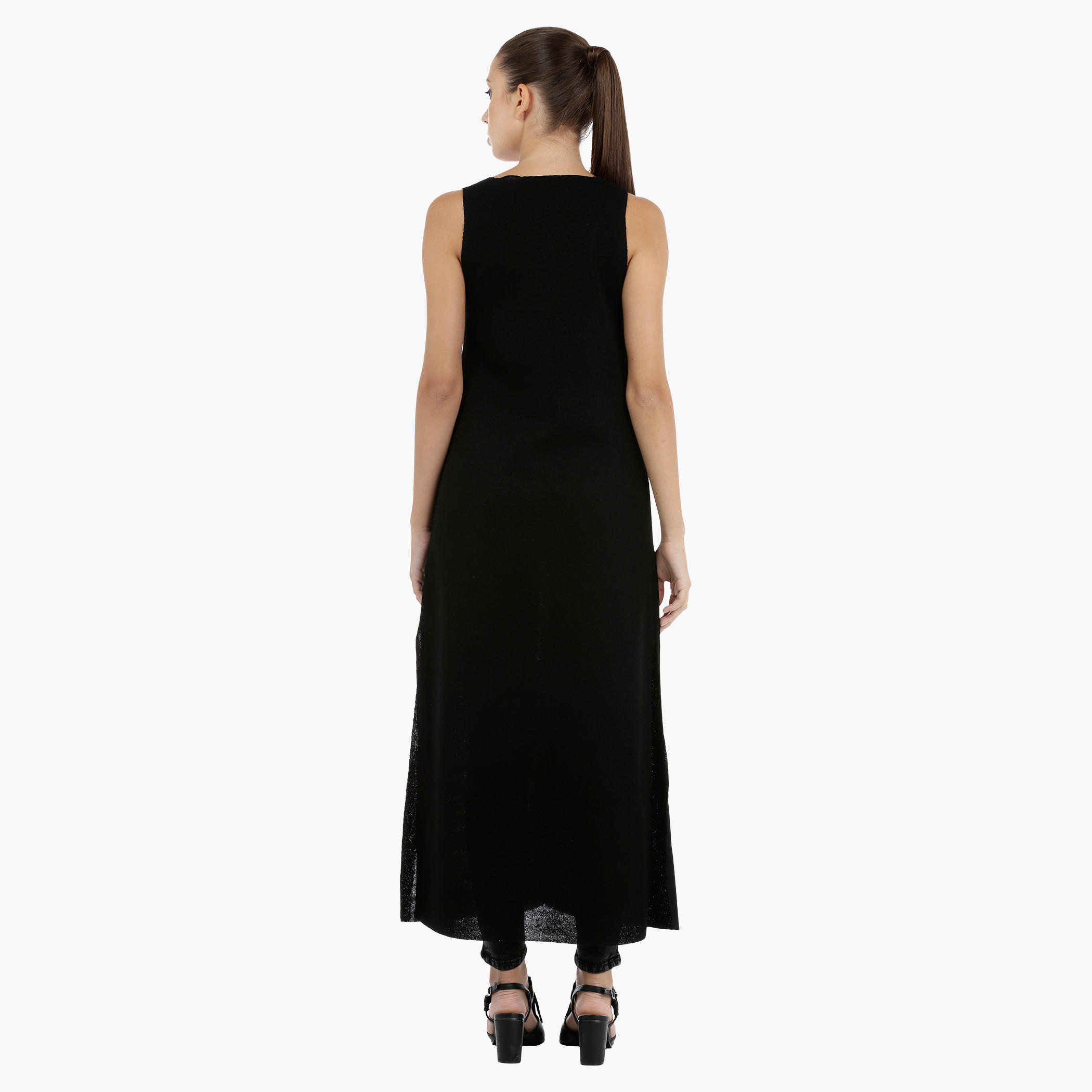 Elle Sleeveless Long Cardigan-women-winterwear-cardigansandjumpers-cardigans-image-6
