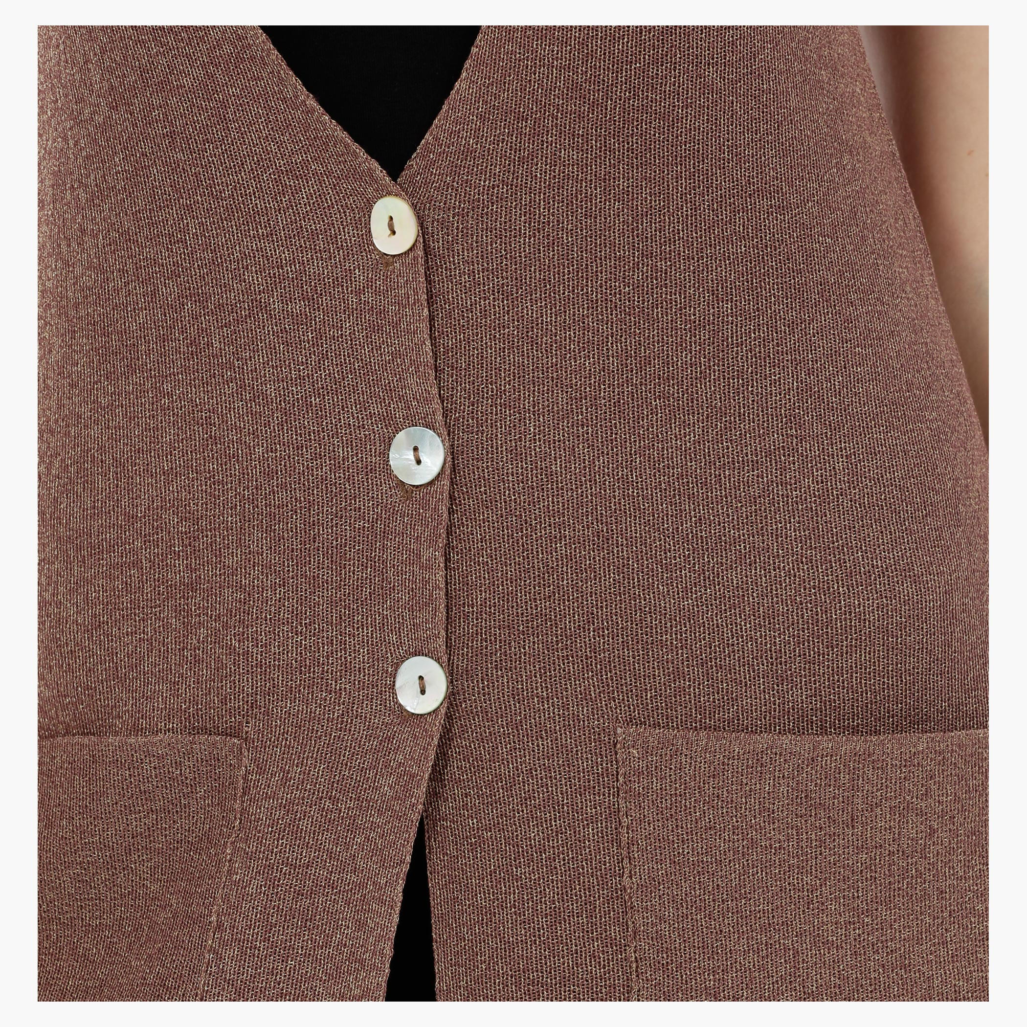 Elle Sleeveless Long Cardigan-women-winterwear-cardigansandjumpers-cardigans-image-4