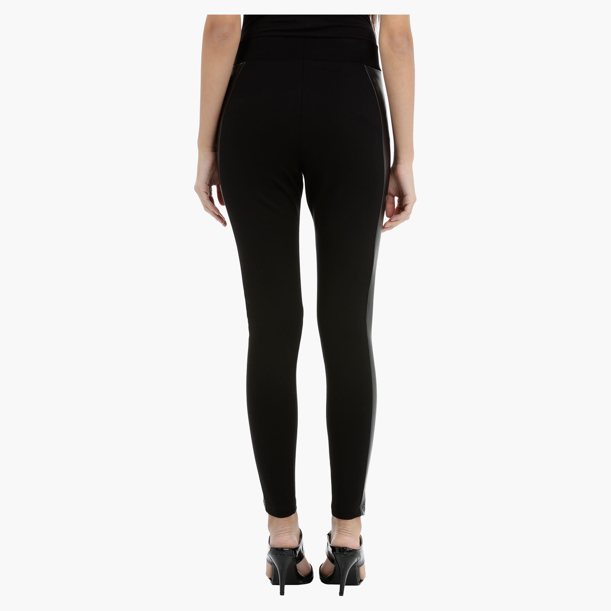 Elle Slim Fit Leggings with Side Panels-women-clothing-bottoms-leggings-image-4