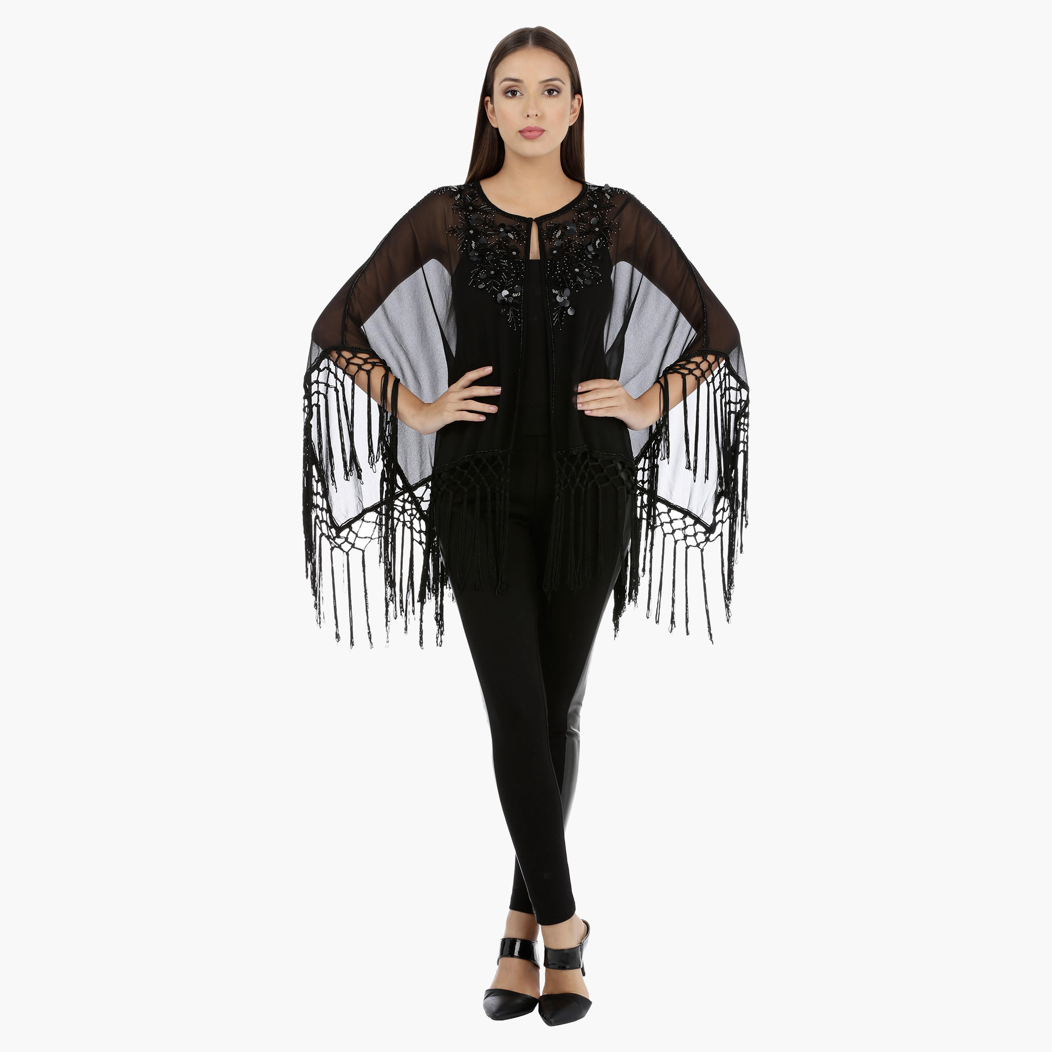 Elle Slim Fit Leggings with Side Panels-women-clothing-bottoms-leggings-image-1