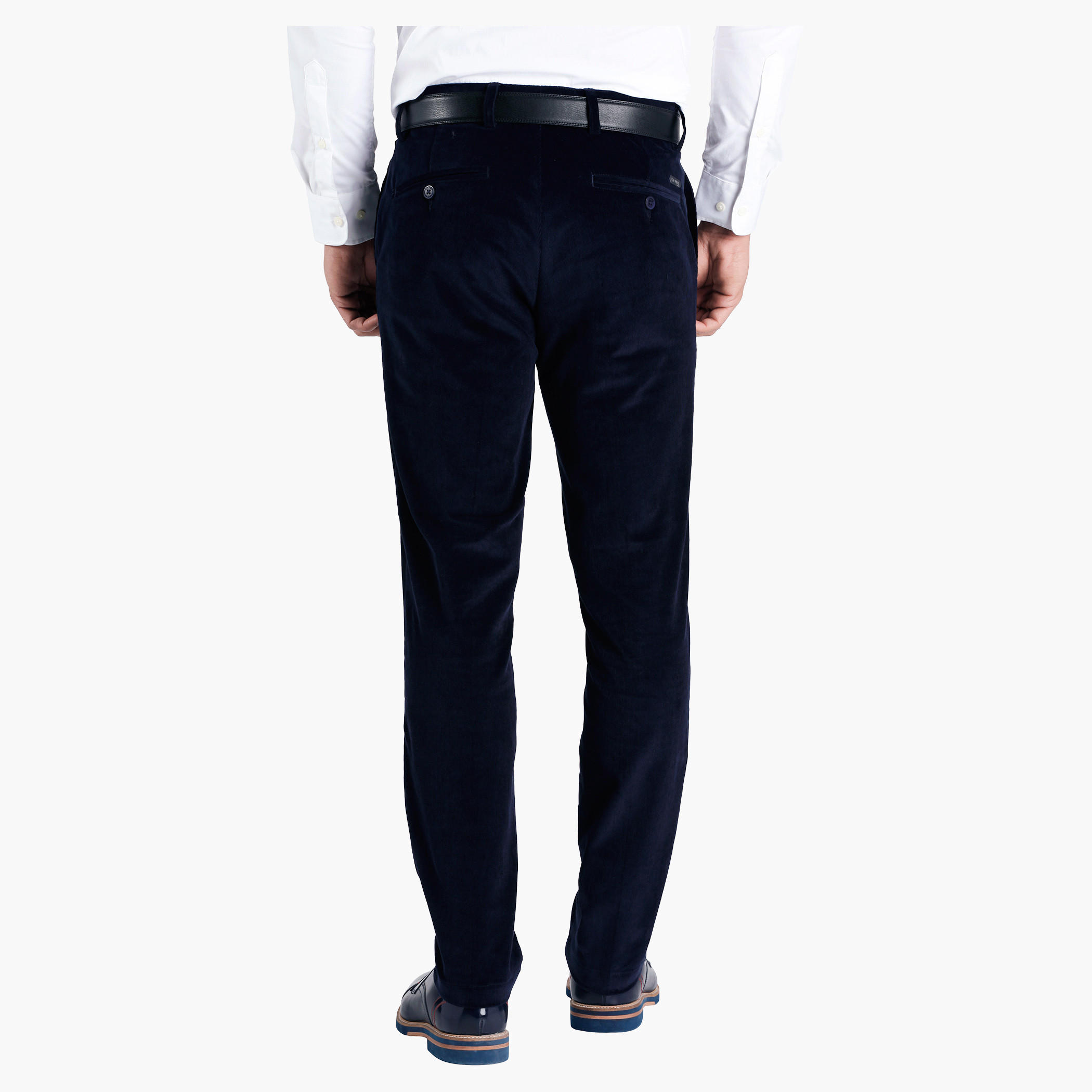 L'HOMME Slim Fit Trousers-men-clothing-bottoms-trousersandchinos-trousers-image-2