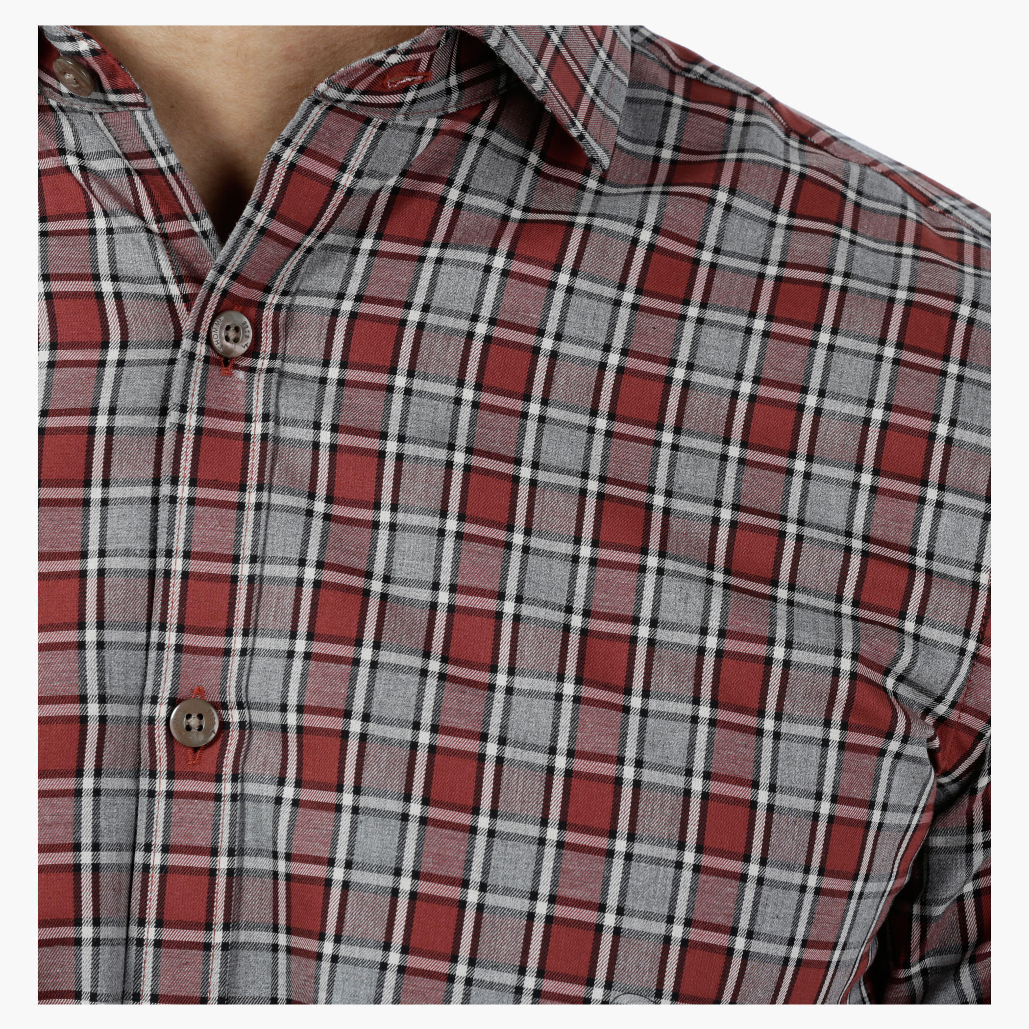L'Homme Chequered Full-sleeved Shirt-men-clothing-shirts-image-4