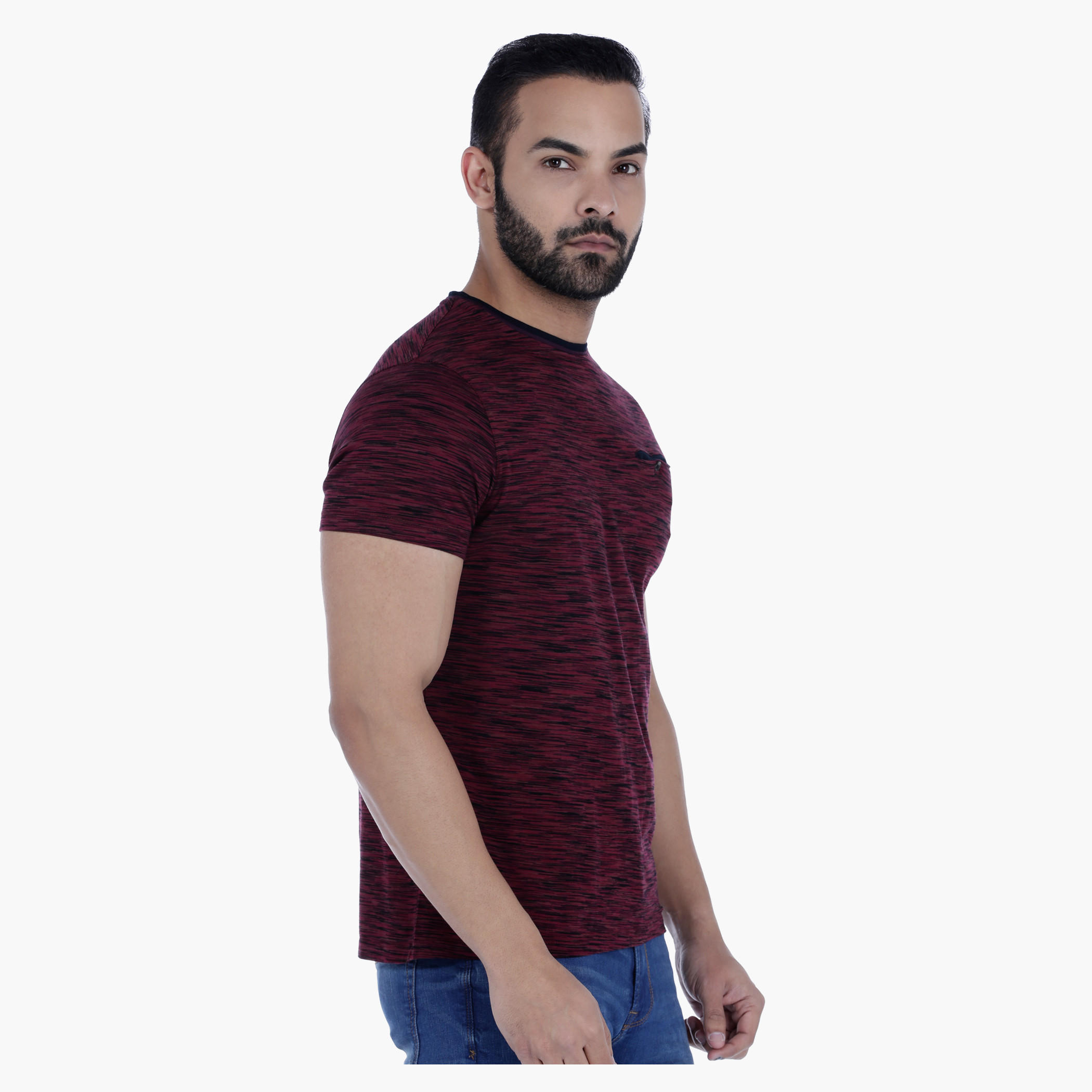 L'Homme Crew Neck T-Shirt with Short Sleeves-men-clothing-tshirtsandpolos-tshirts-image-3