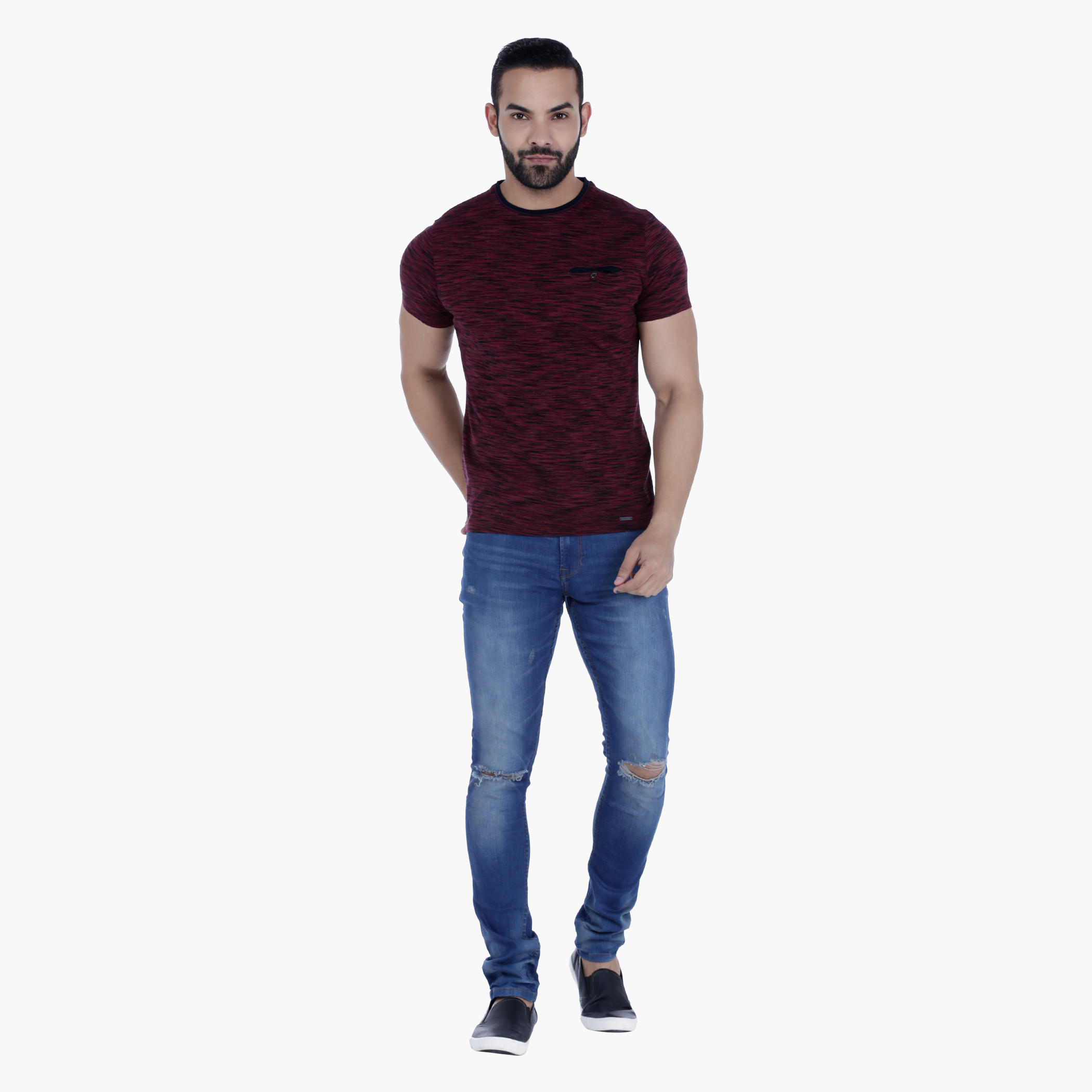 L'Homme Crew Neck T-Shirt with Short Sleeves-men-clothing-tshirtsandpolos-tshirts-image-5