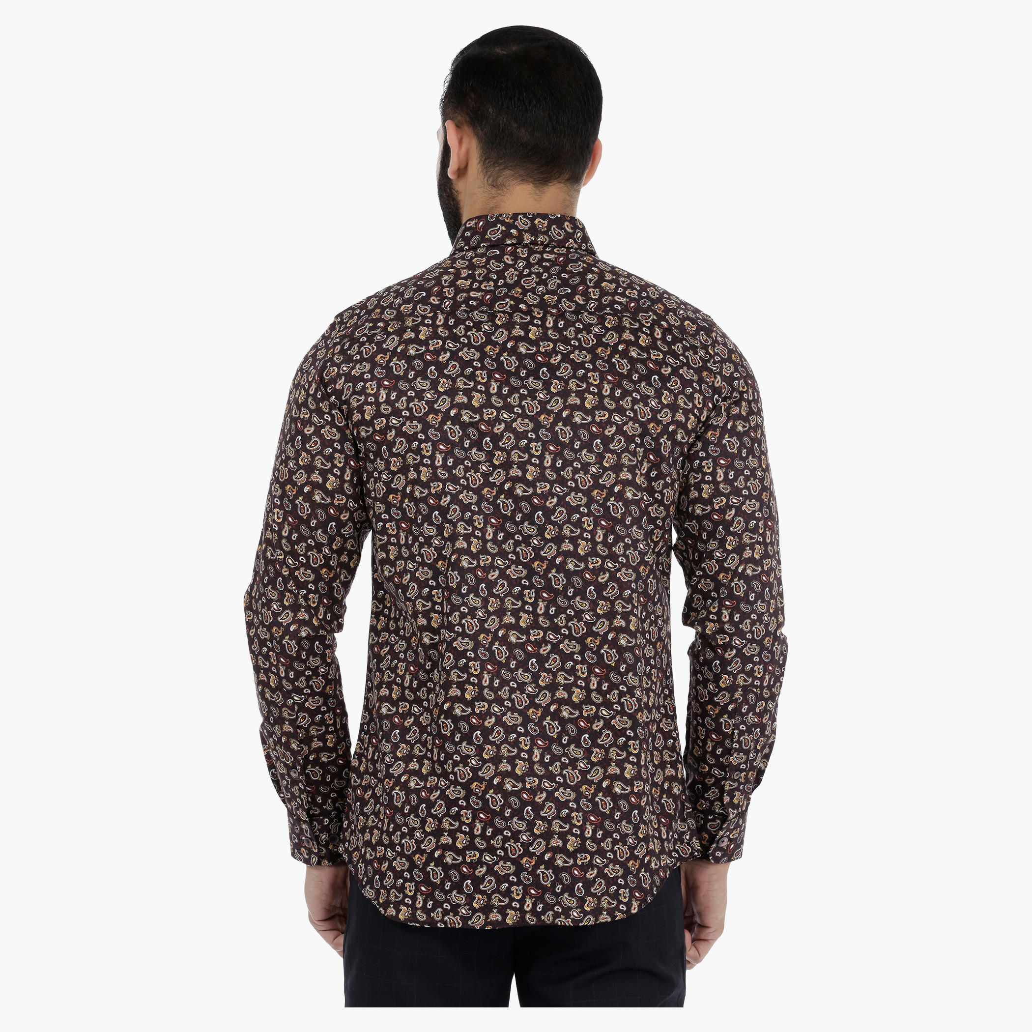 L' Homme Paisley Print Shirt-men-clothing-shirts-image-2