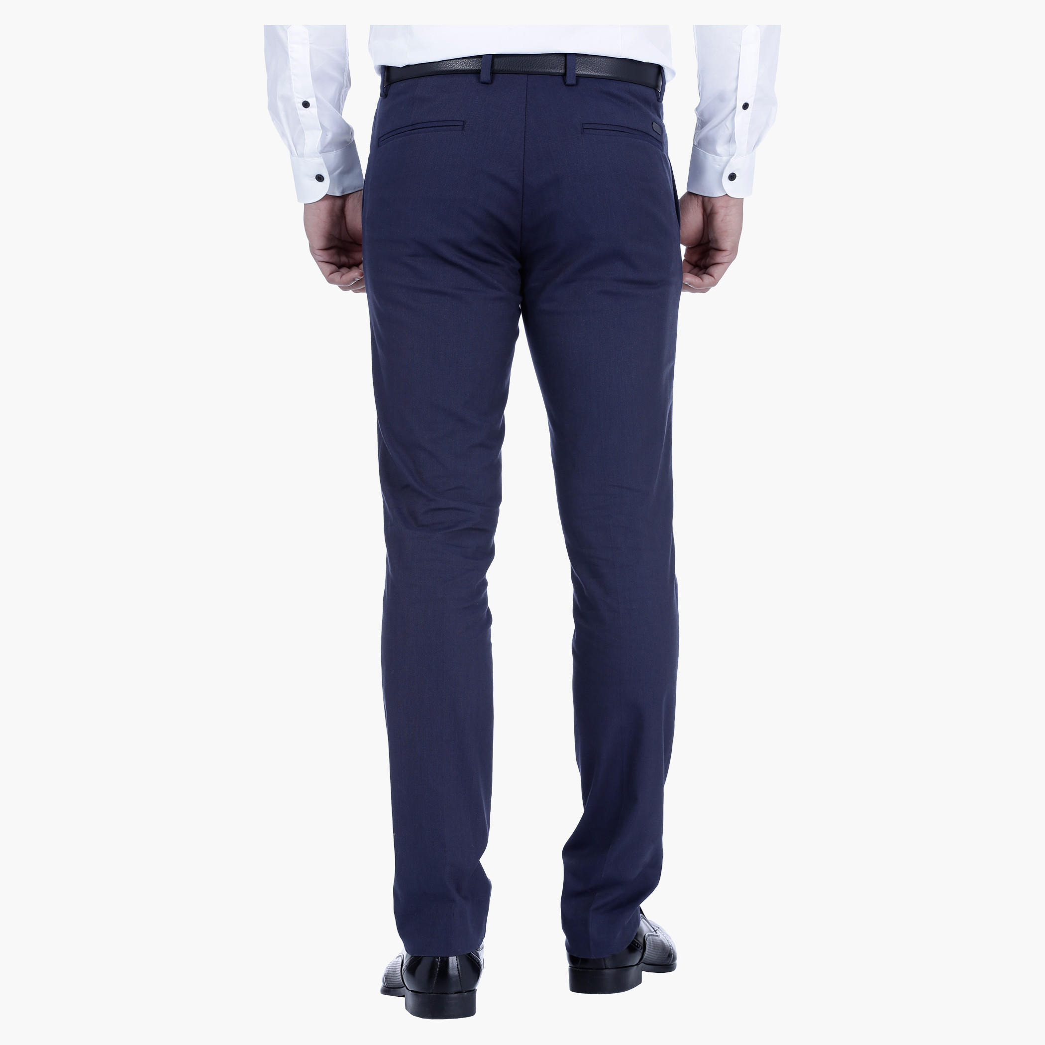 L'HOMME Textured Trousers in Slim Fit-men-clothing-bottoms-trousersandchinos-trousers-image-7