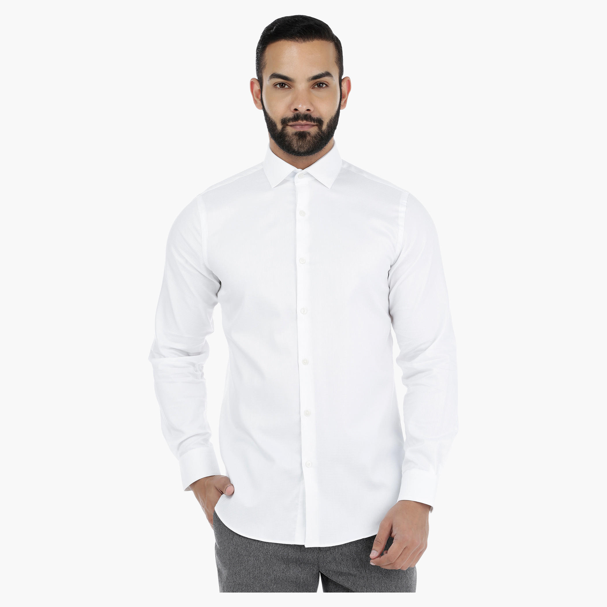 L' Homme Long Sleeves Shirt-men-clothing-shirts-image-1