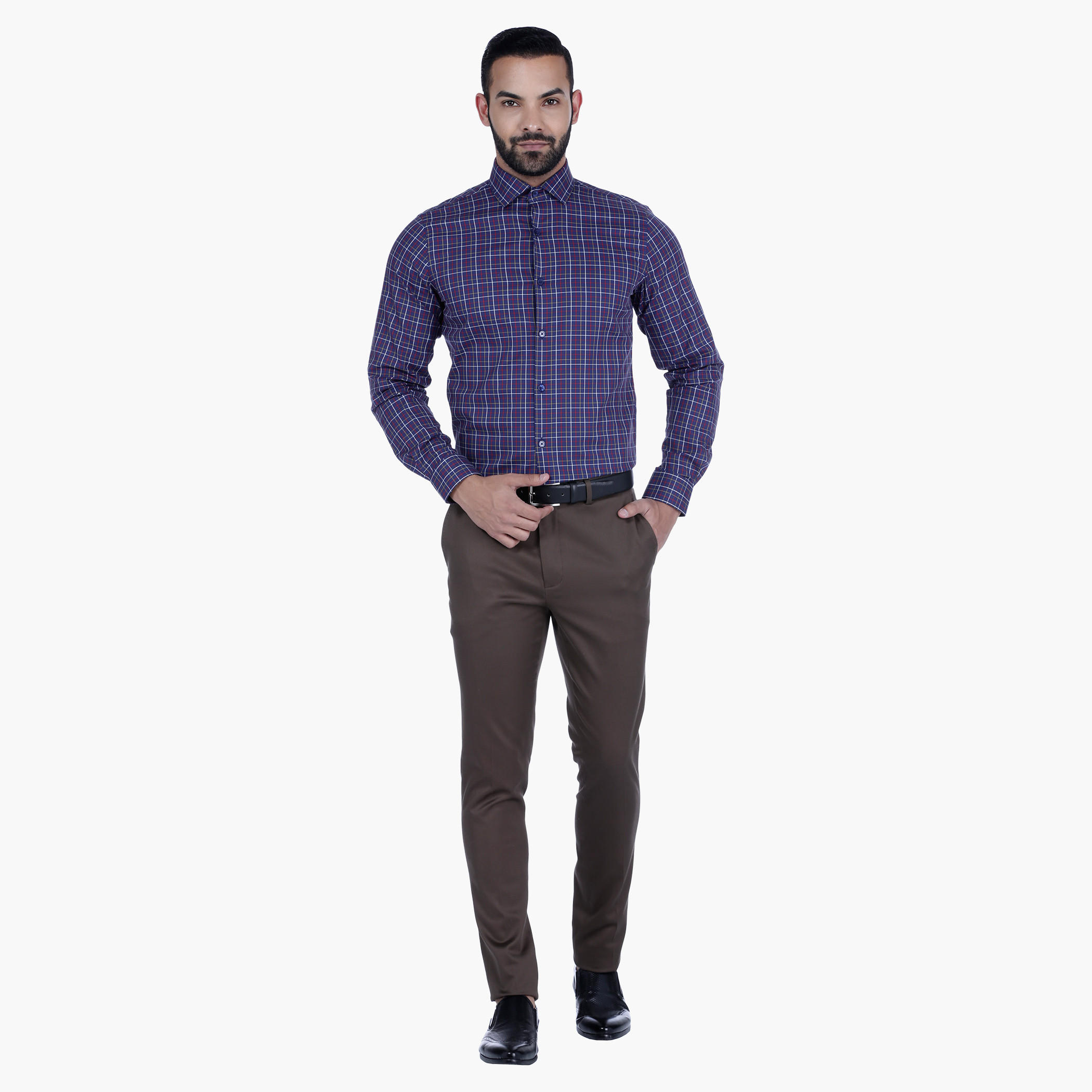 L'Homme Wrinkle Free Trousers-men-clothing-bottoms-trousersandchinos-trousers-image-5
