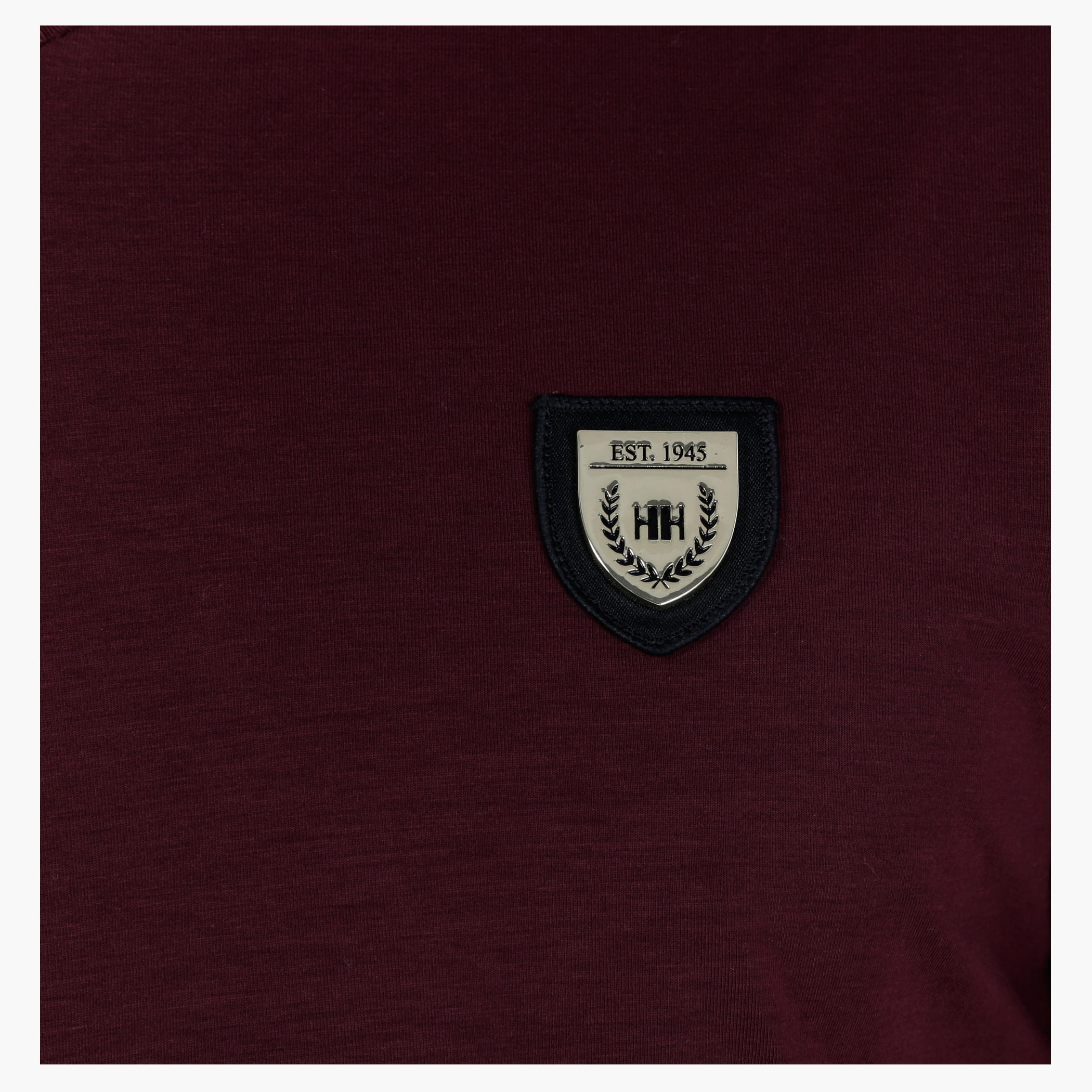 L'HOMME Badge T-Shirt with V-Neck and Short Sleeves-men-clothing-tshirtsandpolos-tshirts-image-14