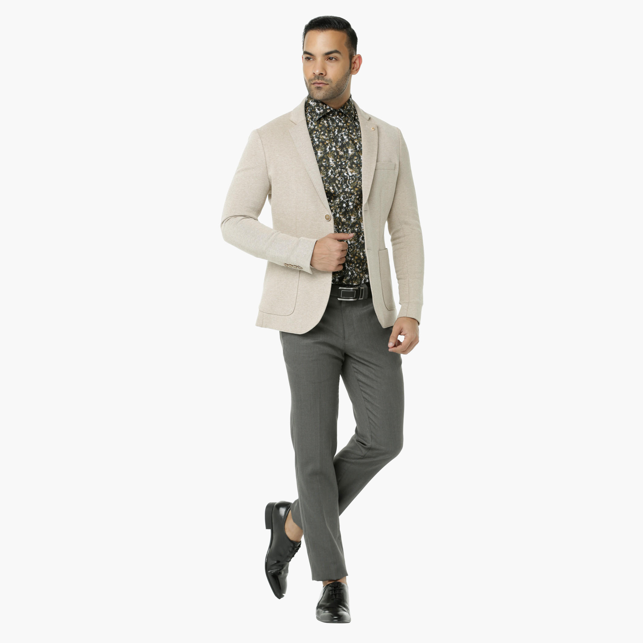 L' Homme Printed Casual Shirt with Long Sleeves-men-clothing-shirts-image-5