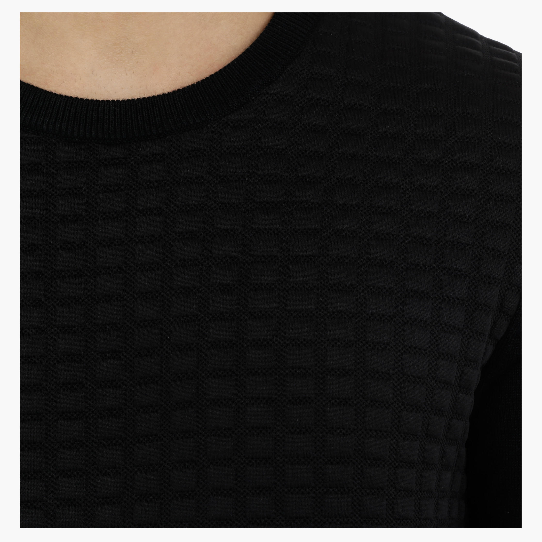L'Homme Textured Sweatshirt-men-winterwear-hoodiesandsweatshirts-image-4