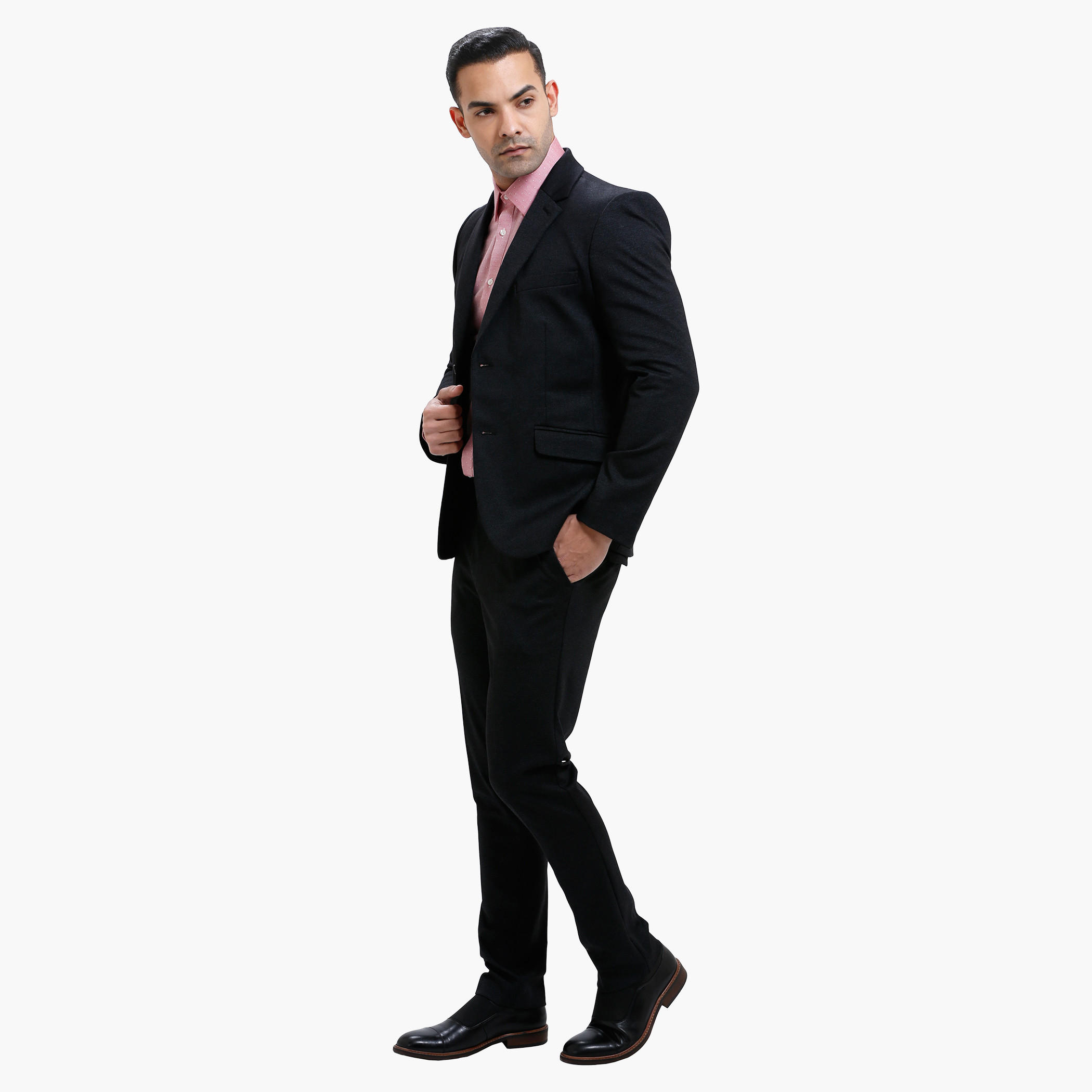 L' Homme Formal Knitted Trousers in Slim Fit-men-clothing-bottoms-trousersandchinos-trousers-image-5