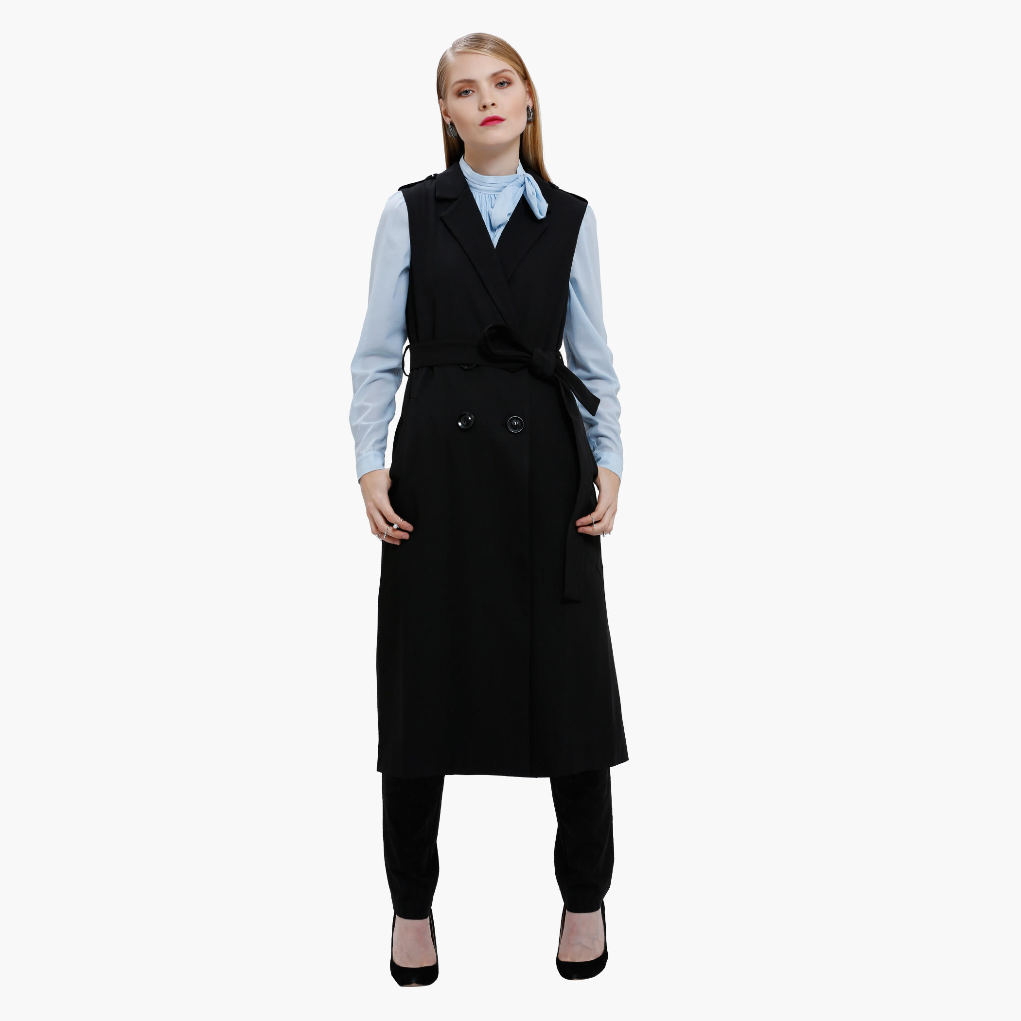 Elle Sleeveless Jacket with Button Detail-women-winterwear-coatsandjackets-jackets-image-4