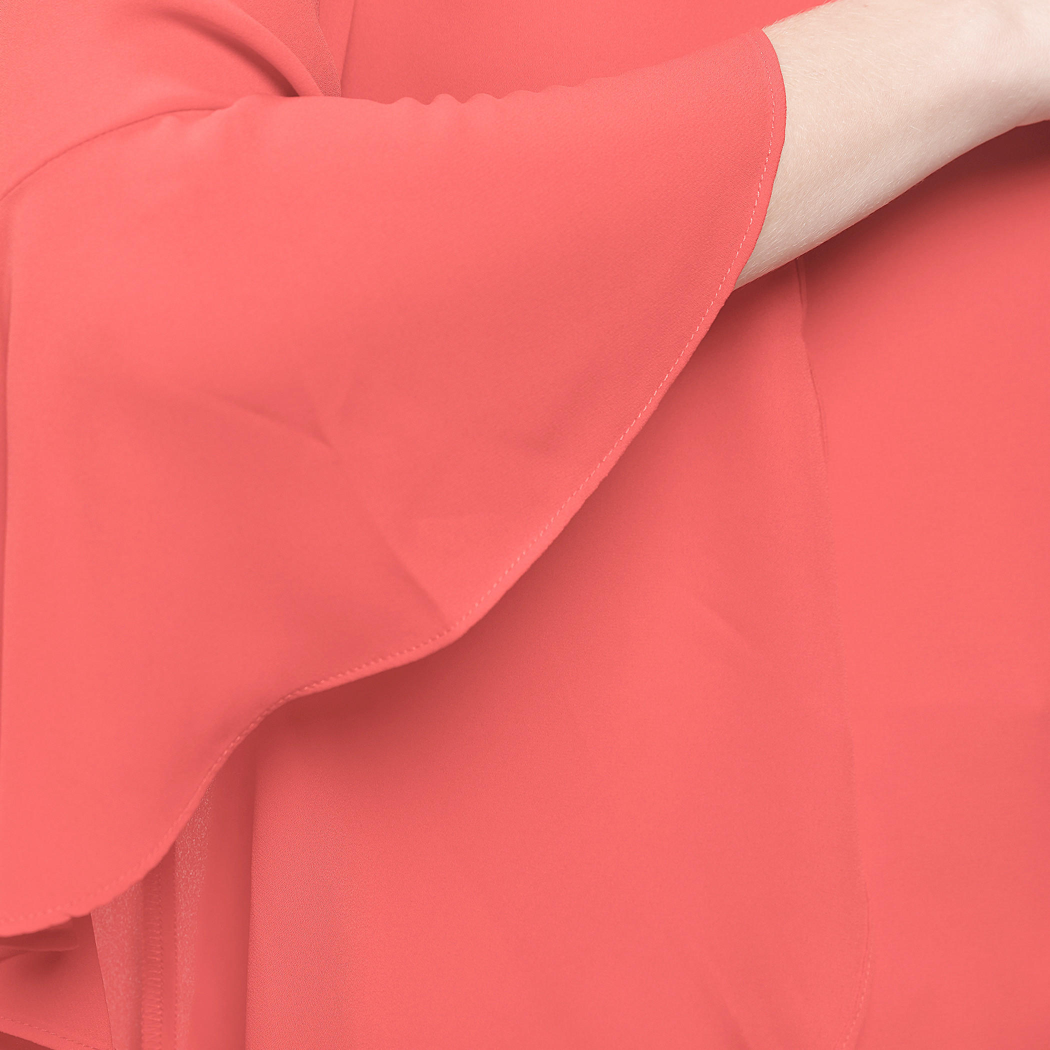 V-Neck Top with Flared Sleeves-women-clothing-shirtsandblouses-blouses-image-9