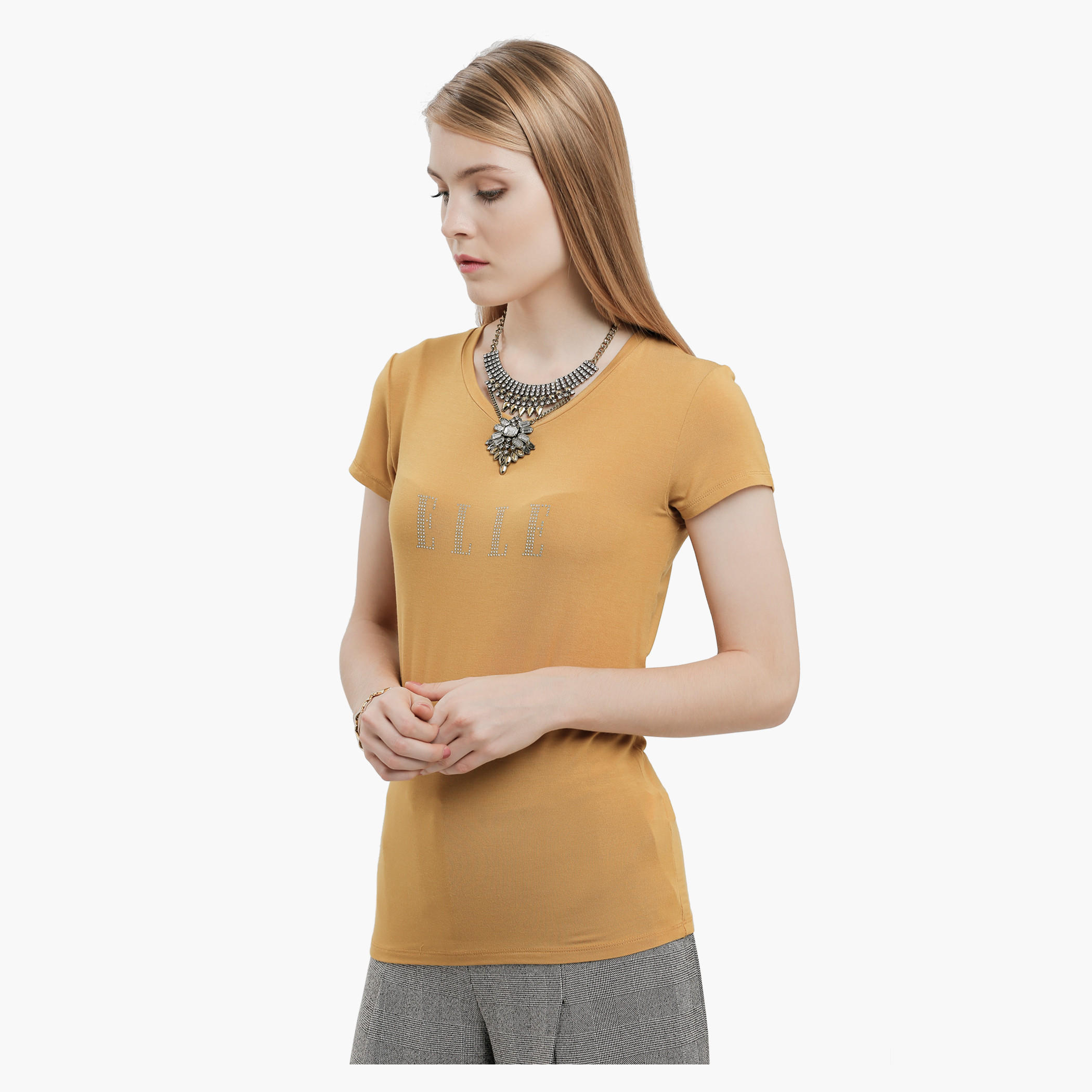 Elle Short Sleeves T-Shirt-women-clothing-tshirts-image-18