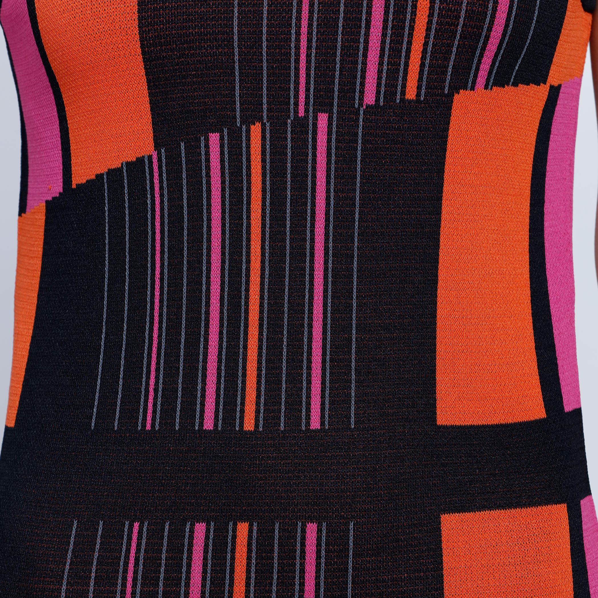 Stripe Body Con Halter Dress-women-clothing-dresses-image-2