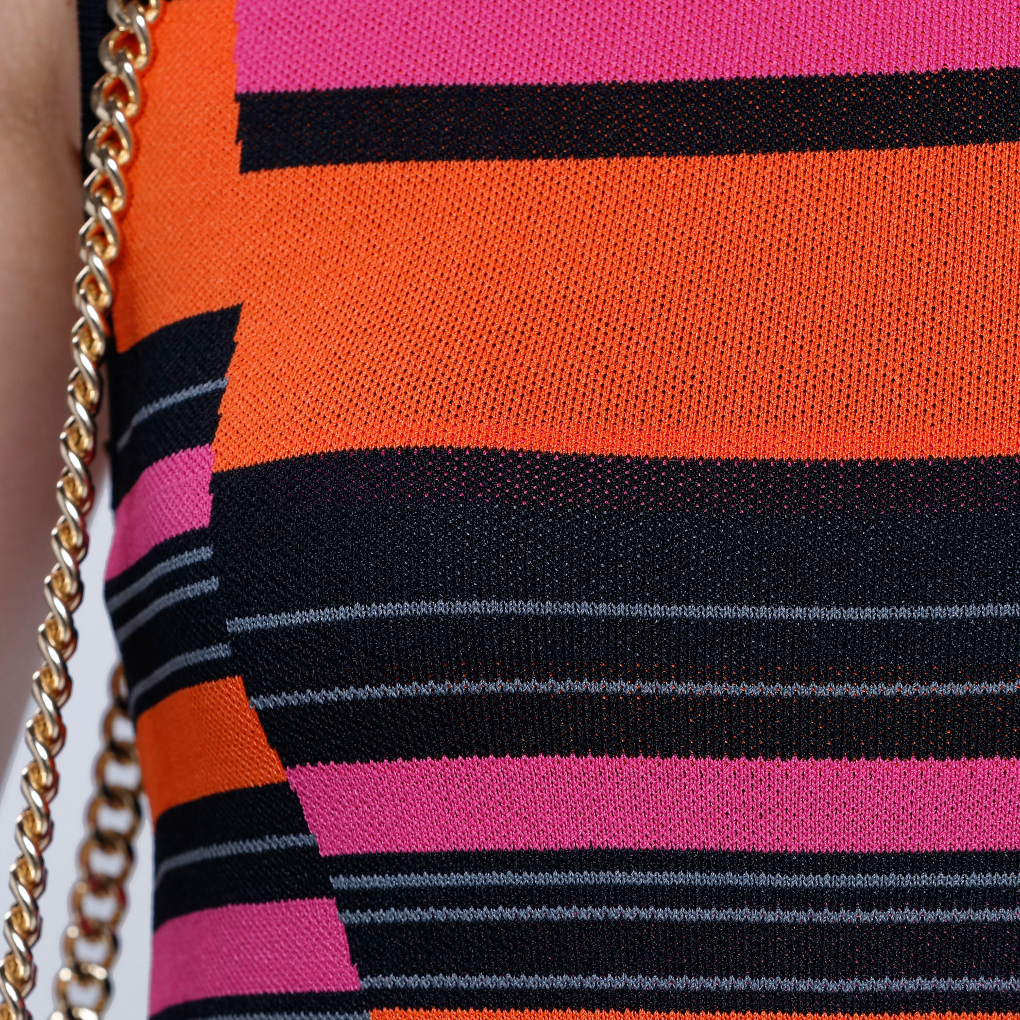 Elle Striped Sleeveless Top with Round Neck -women-clothing-shirtsandblouses-blouses-image-4