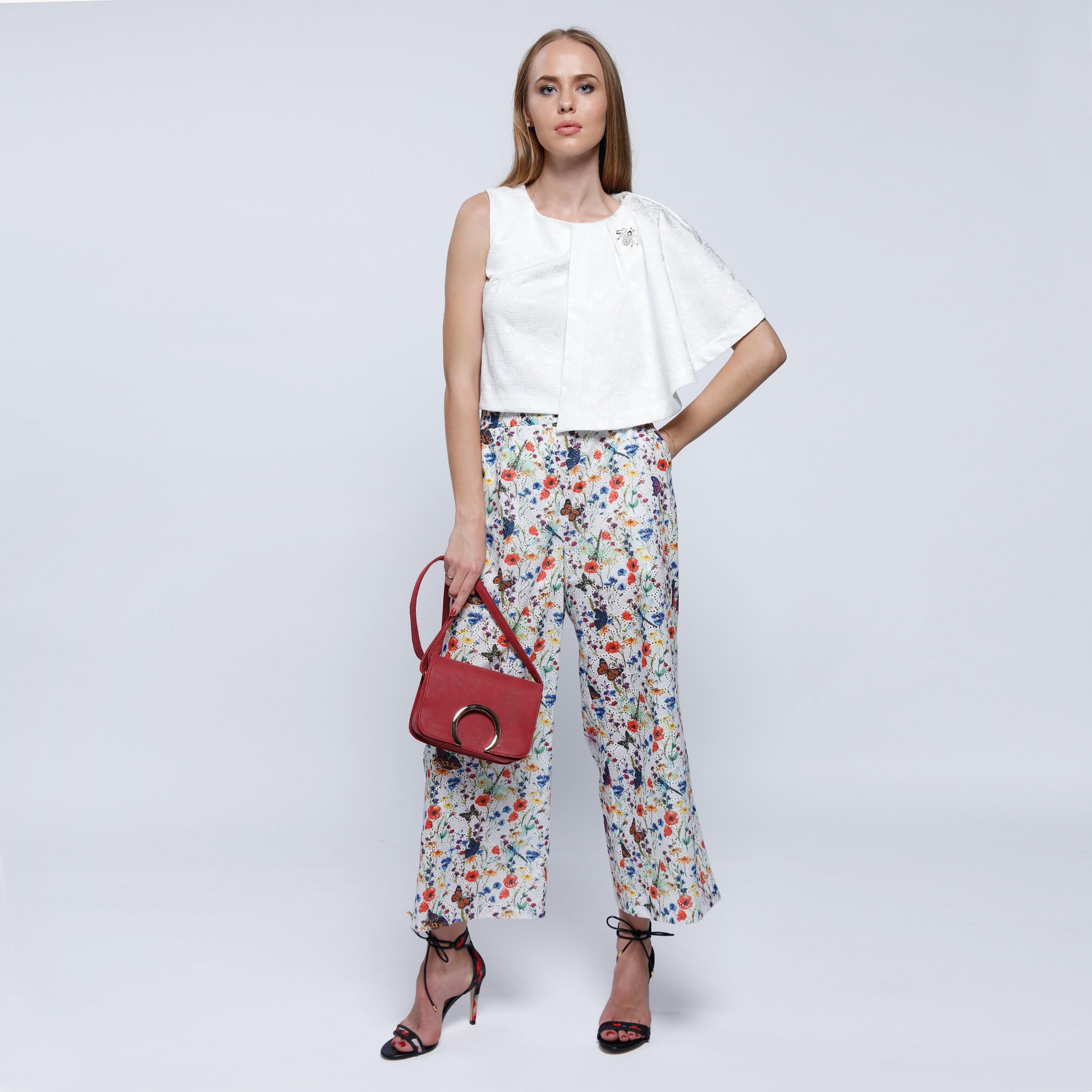 Elle Embellished Crop Top with Round Neck-women-clothing-shirtsandblouses-blouses-image-5