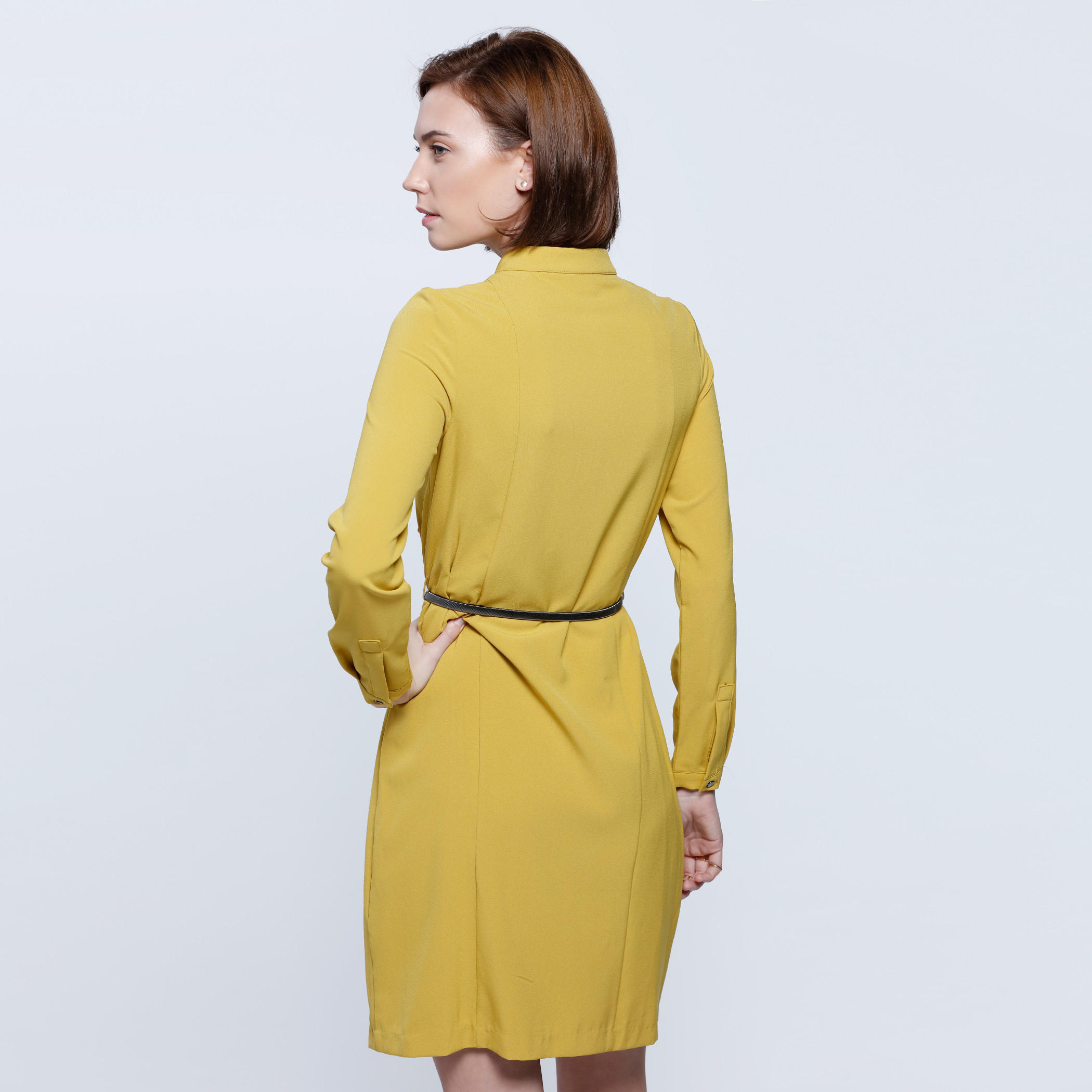 Solid Colour Dress in Regular Fit-women-clothing-dresses-image-2
