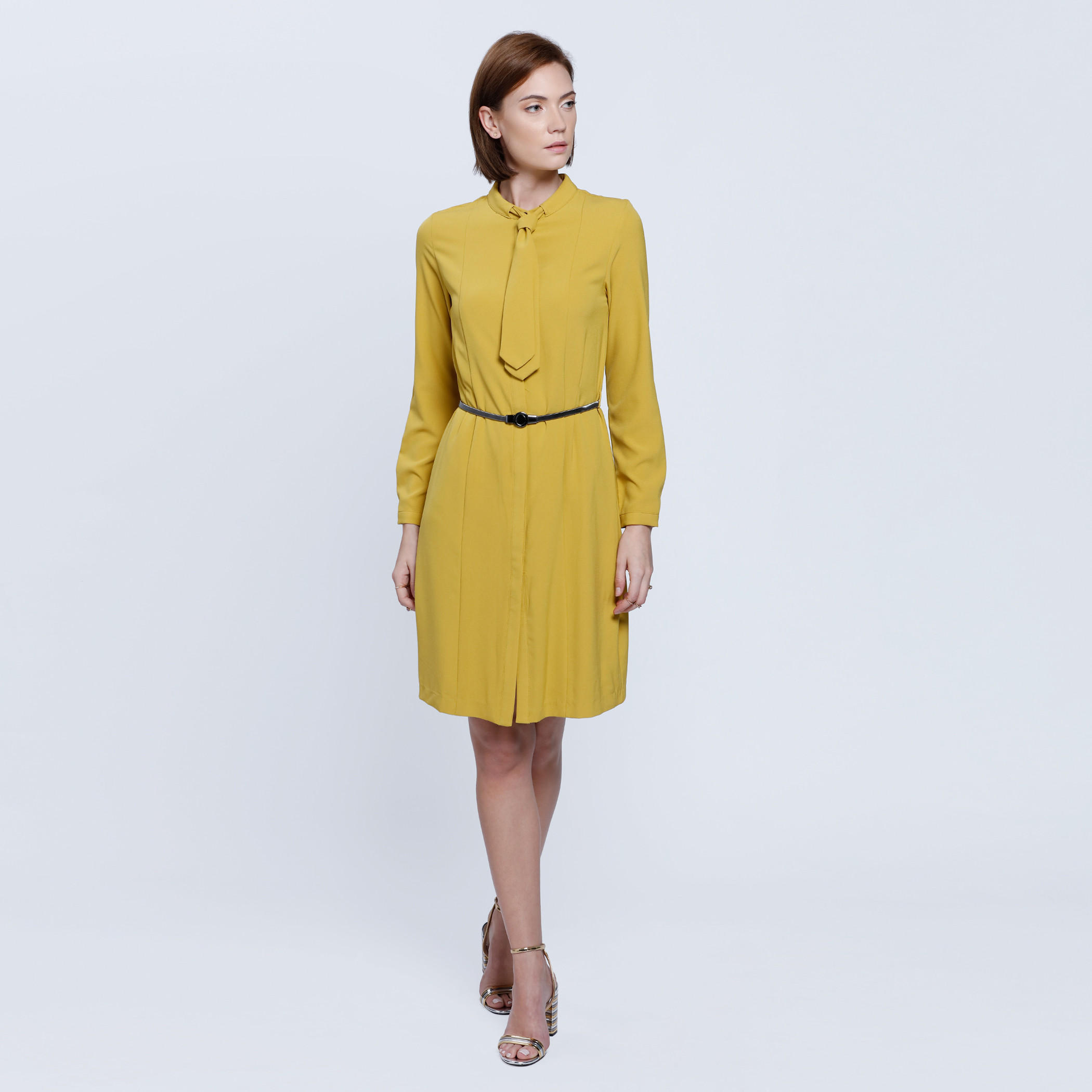 Solid Colour Dress in Regular Fit-women-clothing-dresses-image-5