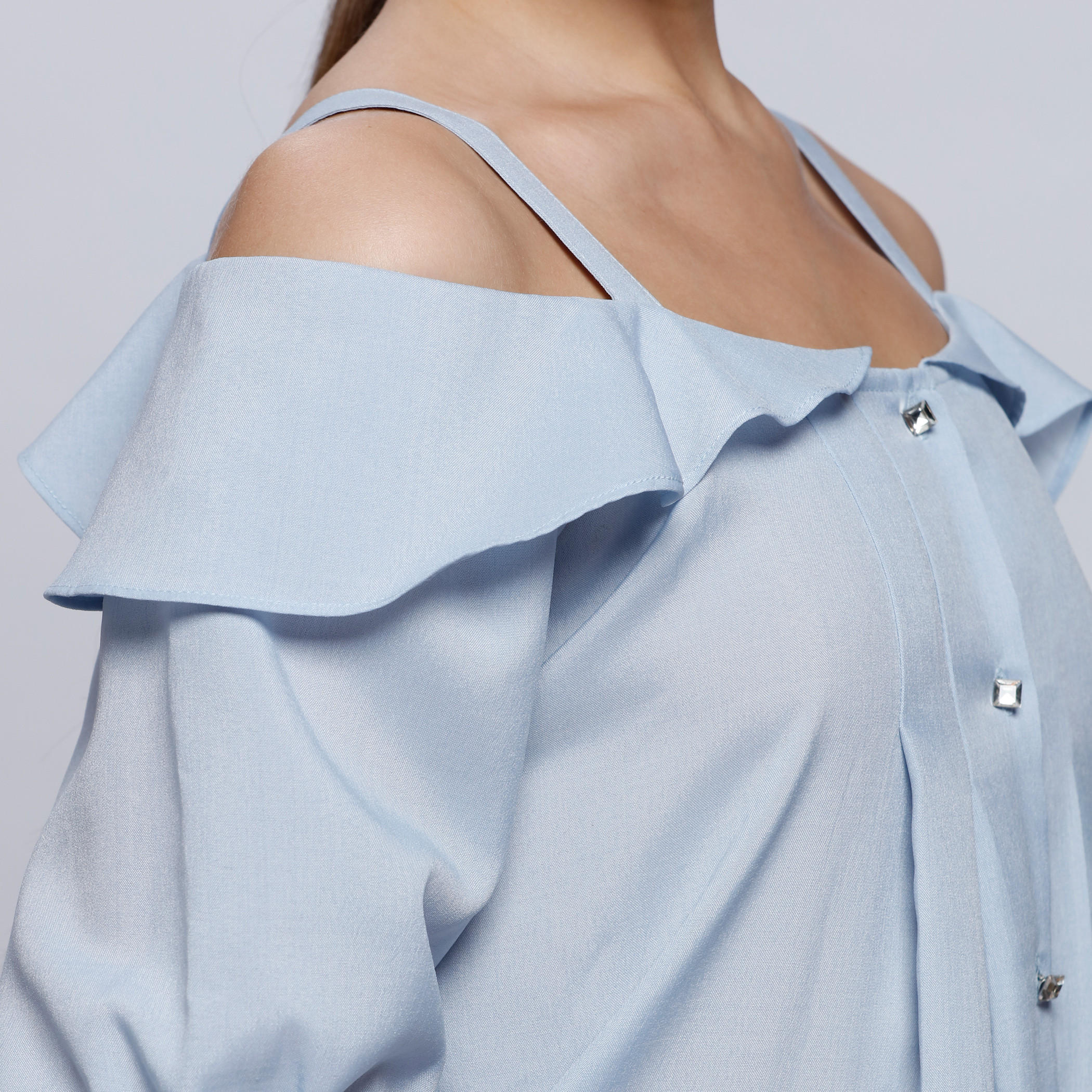 Elle Ruffled Top with Cold Shoulder-women-clothing-shirtsandblouses-blouses-image-4