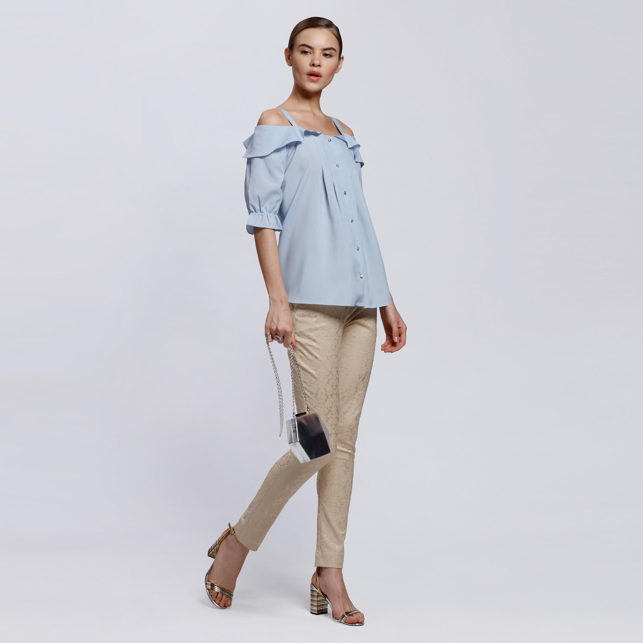 Elle Ruffled Top with Cold Shoulder-women-clothing-shirtsandblouses-blouses-image-5