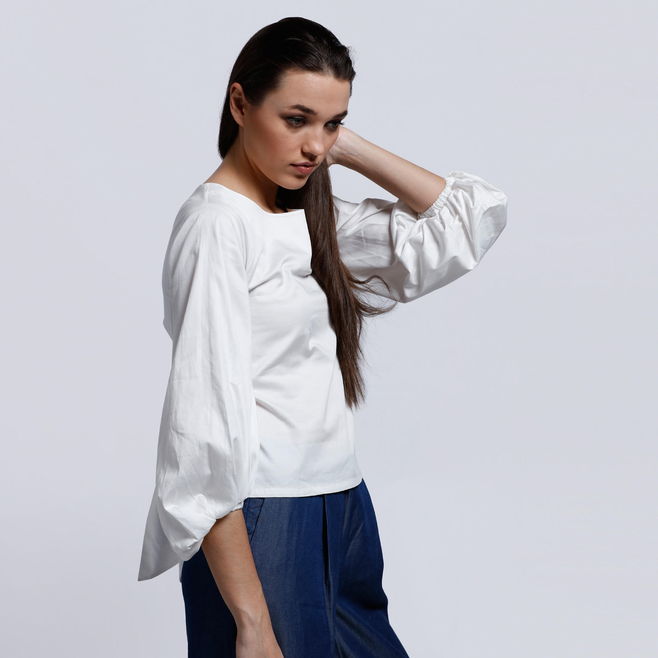 Elle Tie-Up Top with Boat Neck-women-clothing-shirtsandblouses-blouses-image-3
