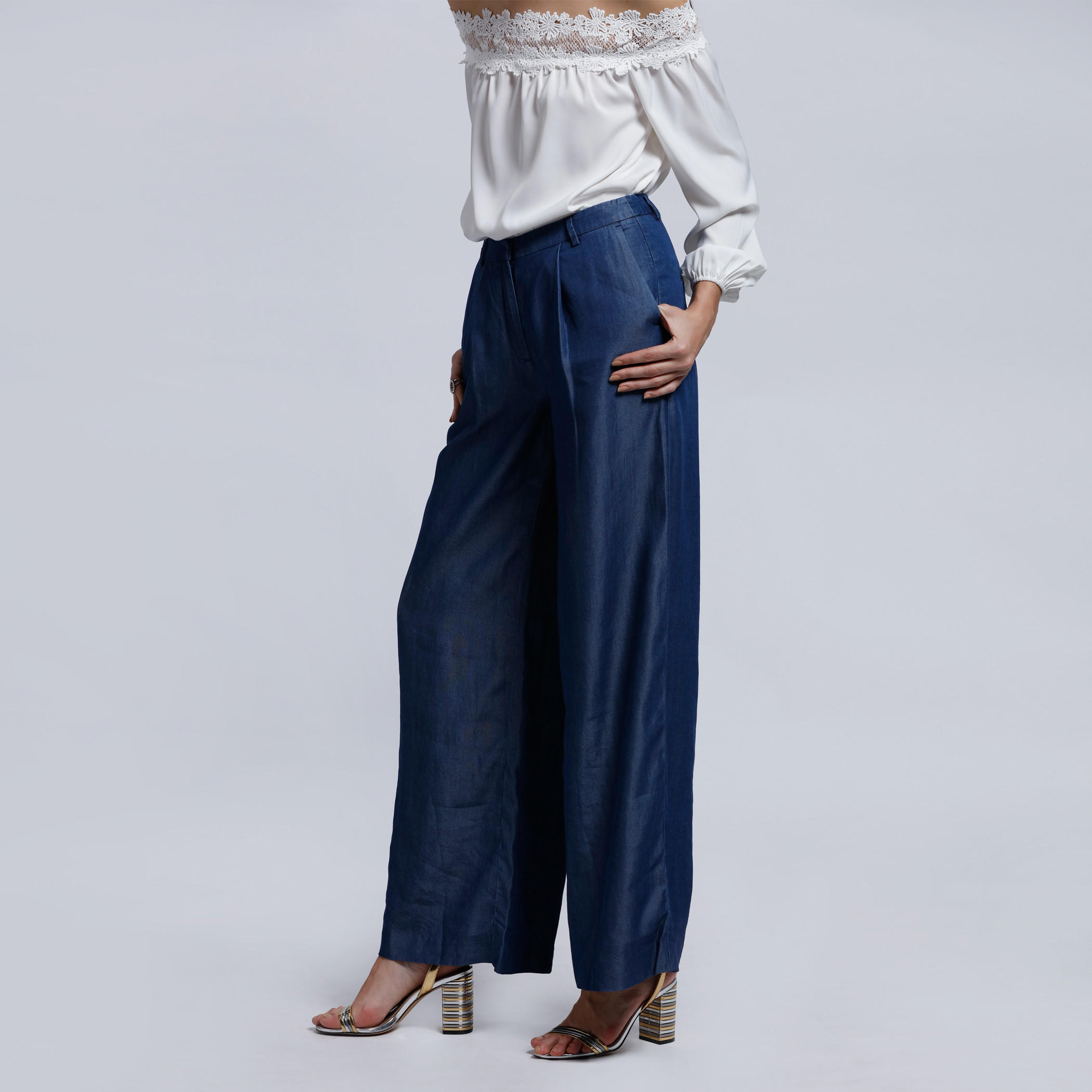 Elle Palazzo Pants with Button Closure-women-clothing-bottoms-trousers-image-3