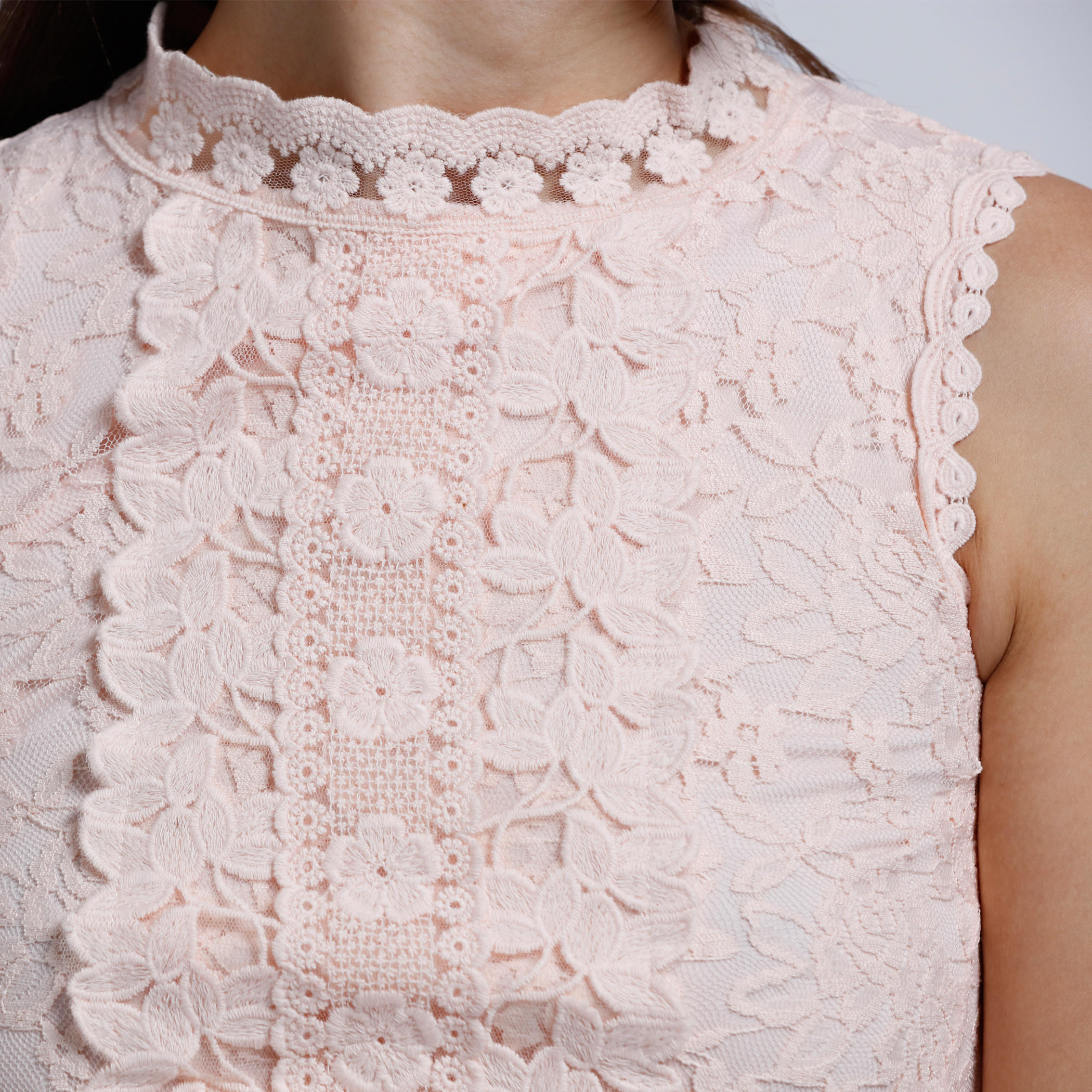 Elle Sleeveless Lace Top with Key Hole Closure-women-clothing-shirtsandblouses-blouses-image-9