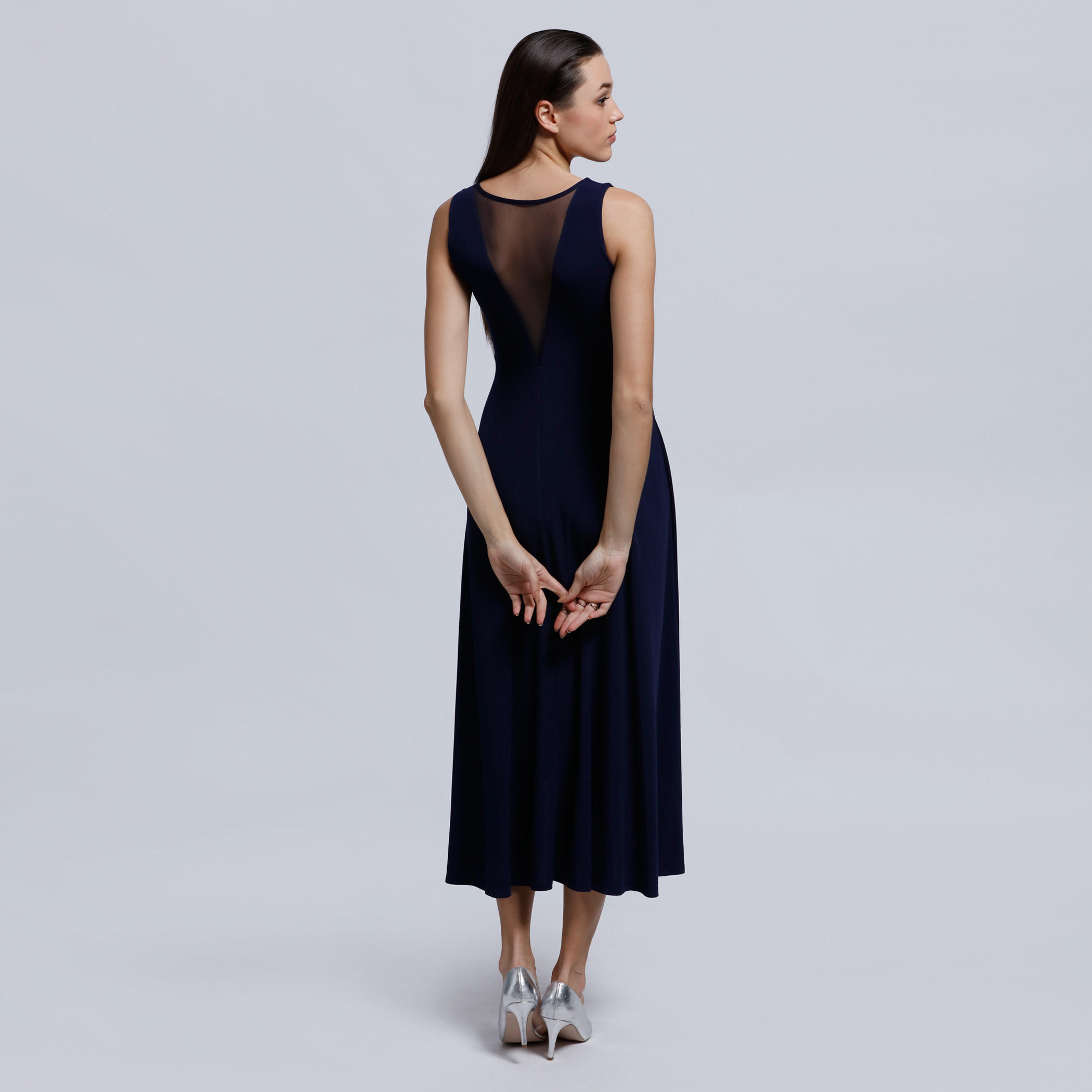 Elle Sleeveless Layered Dress with Round Neck-women-clothing-dresses-image-2