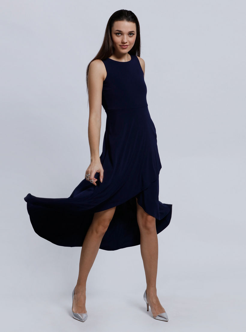 Elle Sleeveless Layered Dress with Round Neck-women-clothing-dresses-image-5