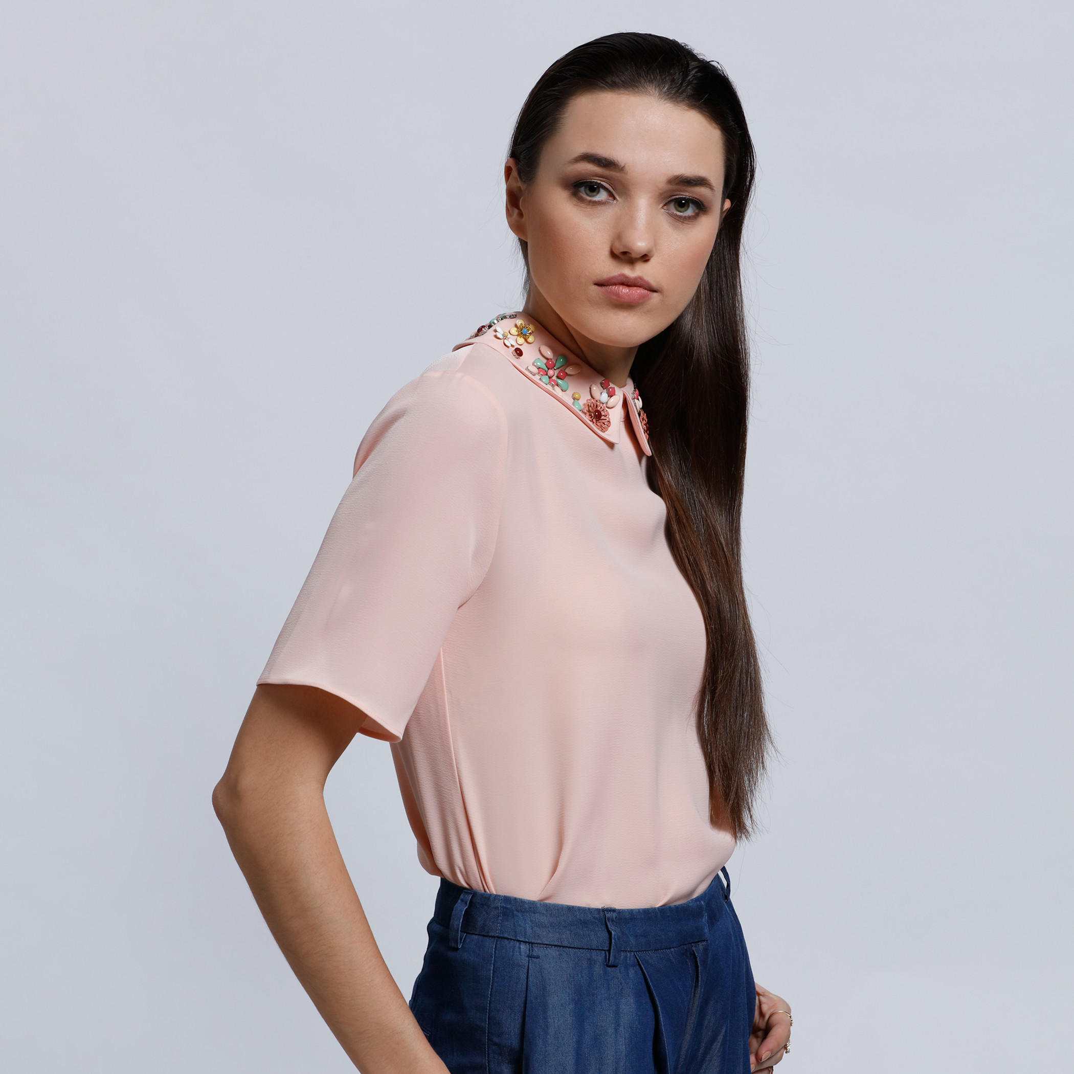 Elle Short Sleeves Embellished Top-women-clothing-shirtsandblouses-blouses-image-3