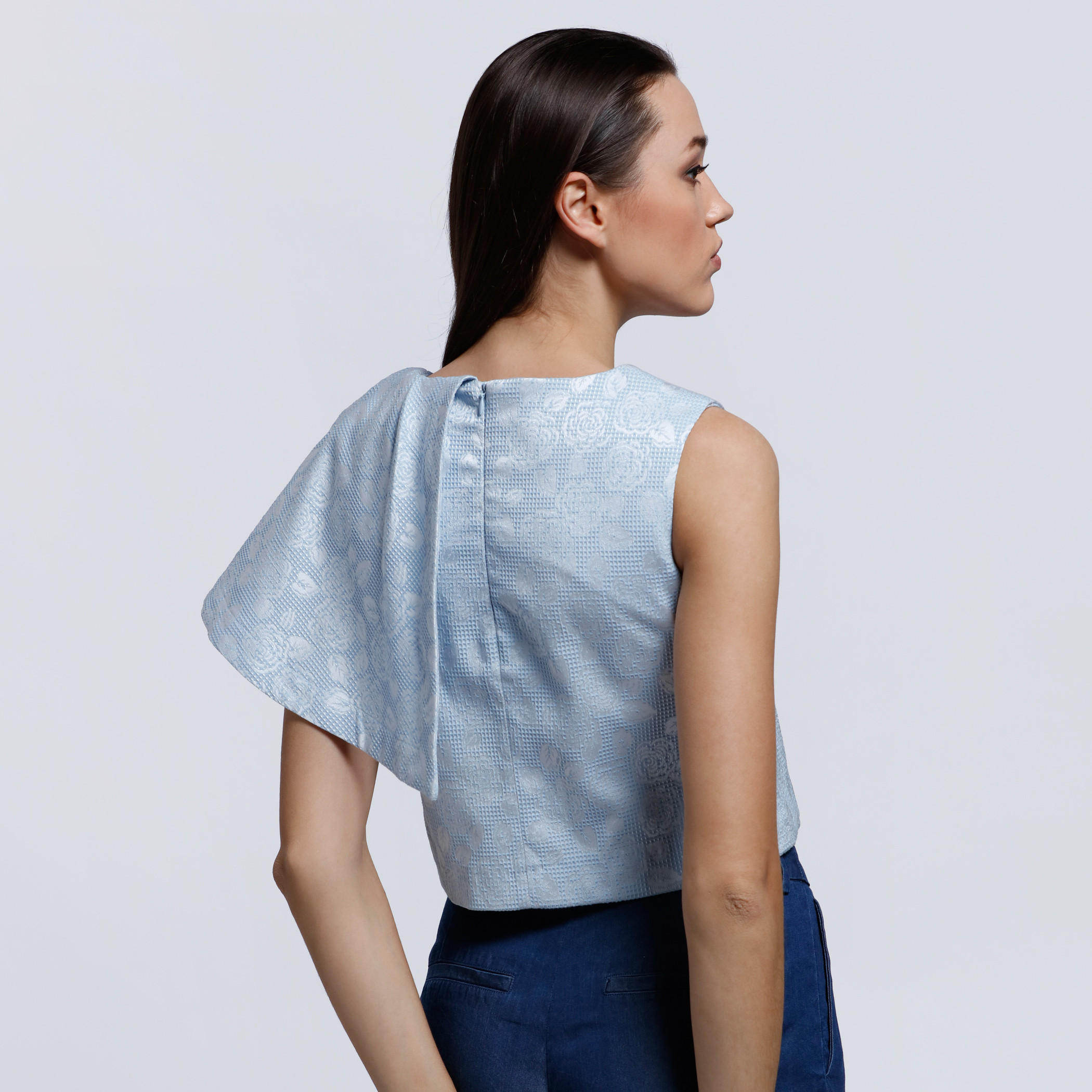 Elle Printed Top with Round Neck-women-clothing-shirtsandblouses-blouses-image-7