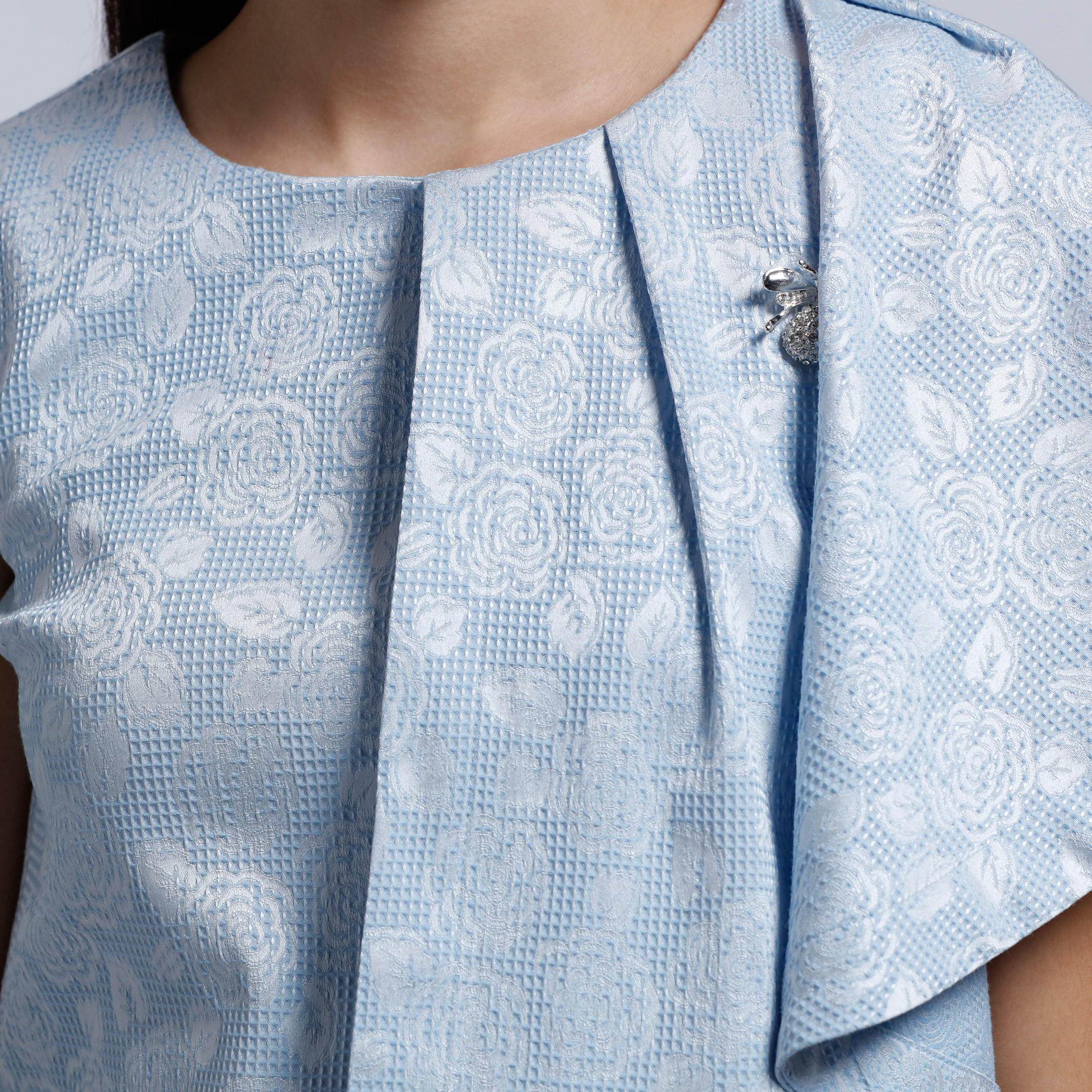 Elle Printed Top with Round Neck-women-clothing-shirtsandblouses-blouses-image-9