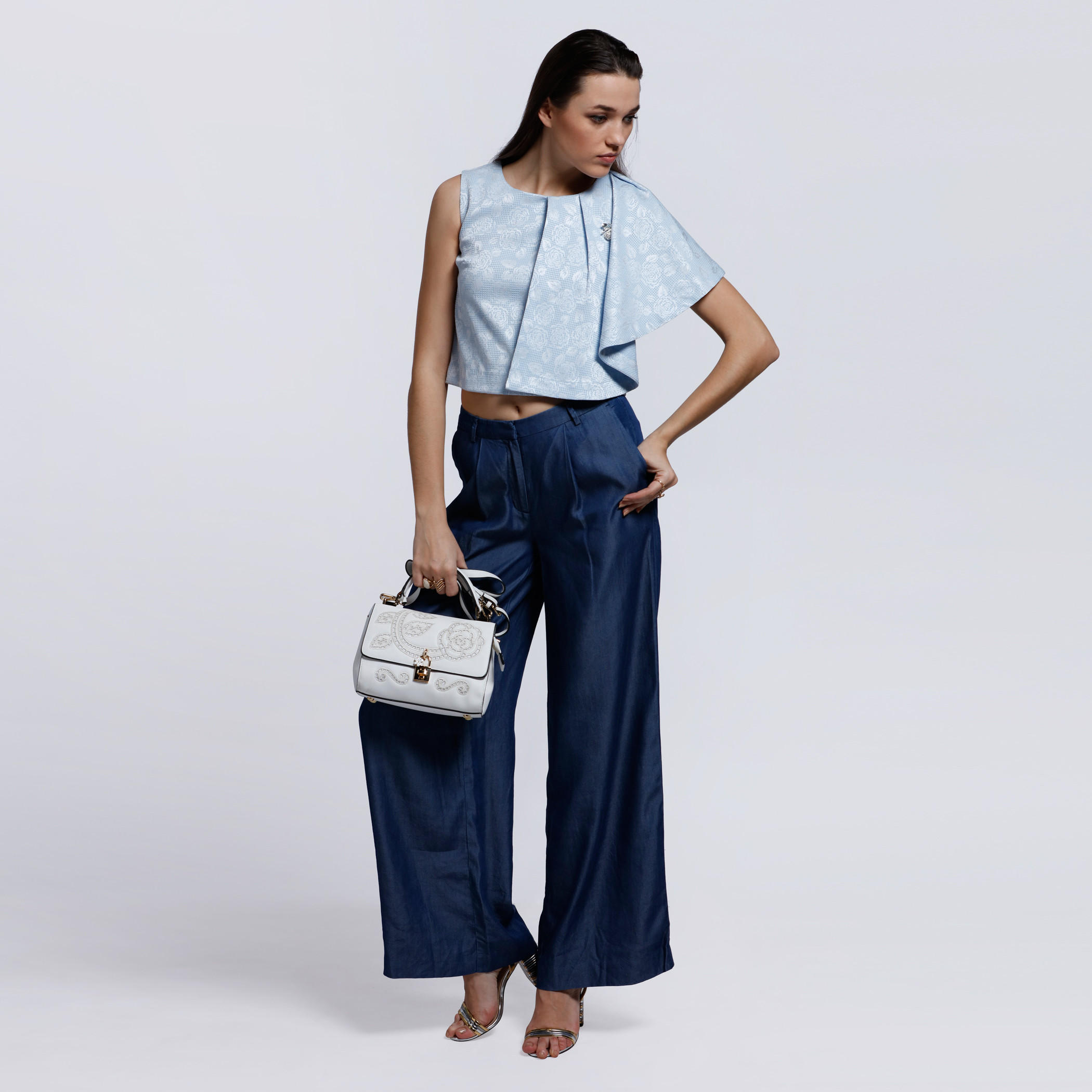 Elle Printed Top with Round Neck-women-clothing-shirtsandblouses-blouses-image-10