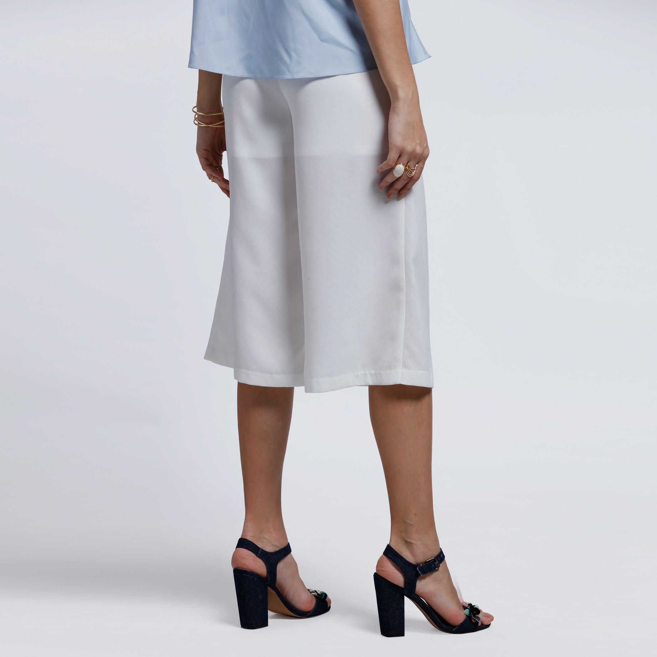Elle Textured Culottes-women-clothing-bottoms-trousers-image-2