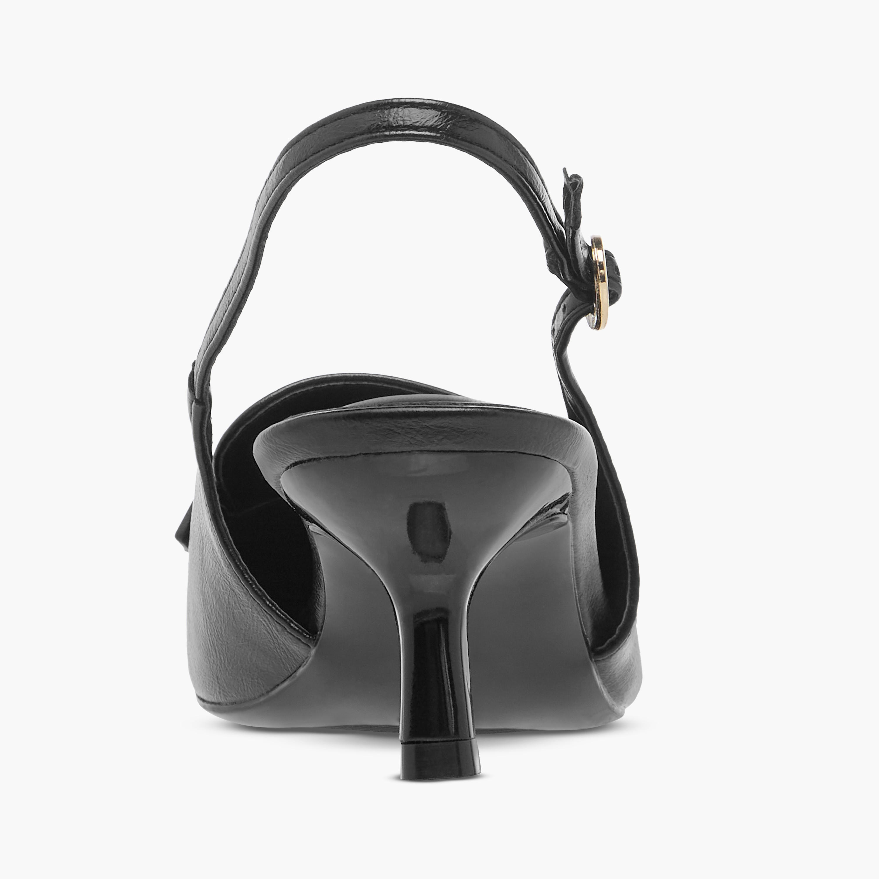 Celeste Women's Logo Detail Slingback Shoes with Buckle Closure-women-shoes-heels-image-5