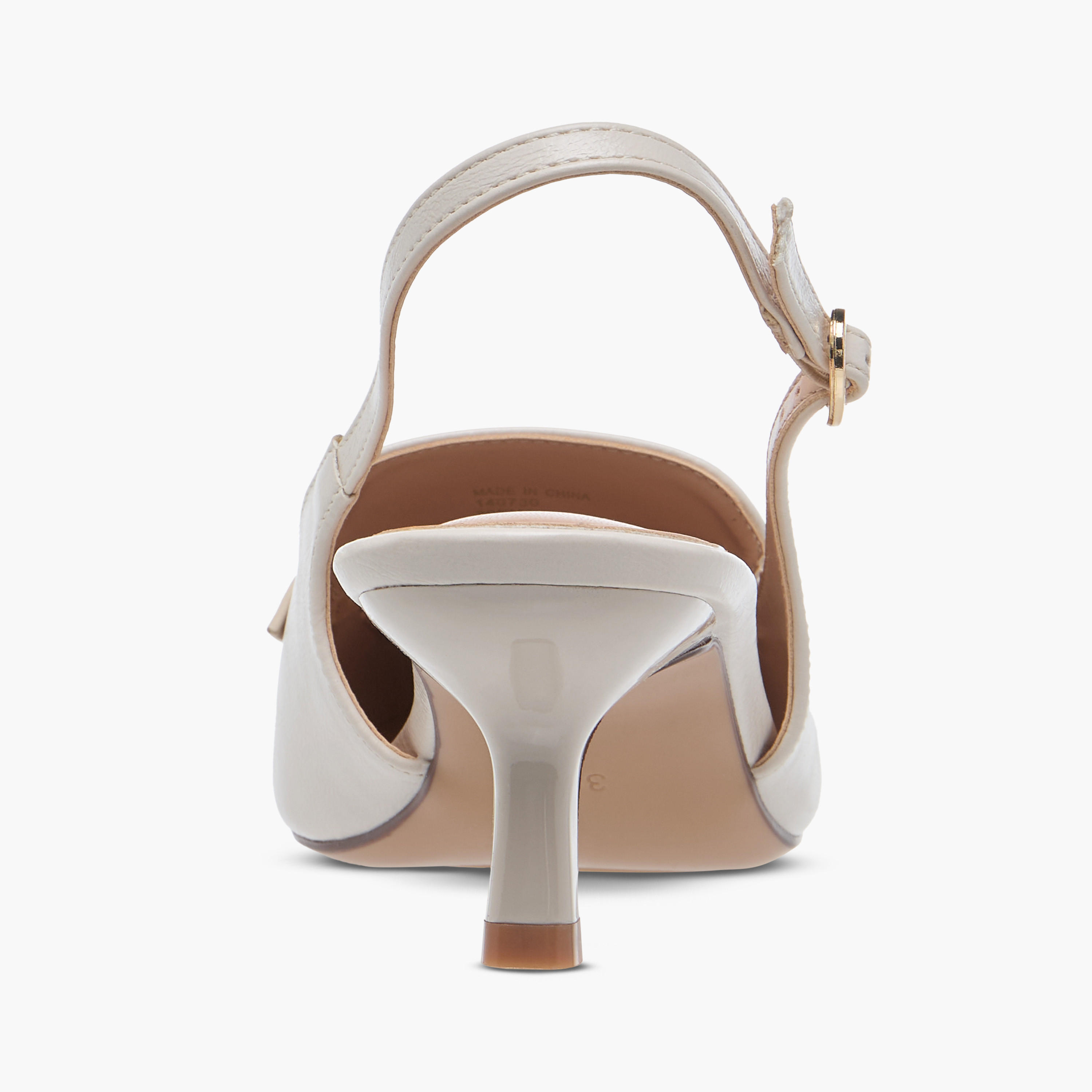 Celeste Women's Logo Detail Slingback Shoes with Buckle Closure-women-shoes-heels-image-5