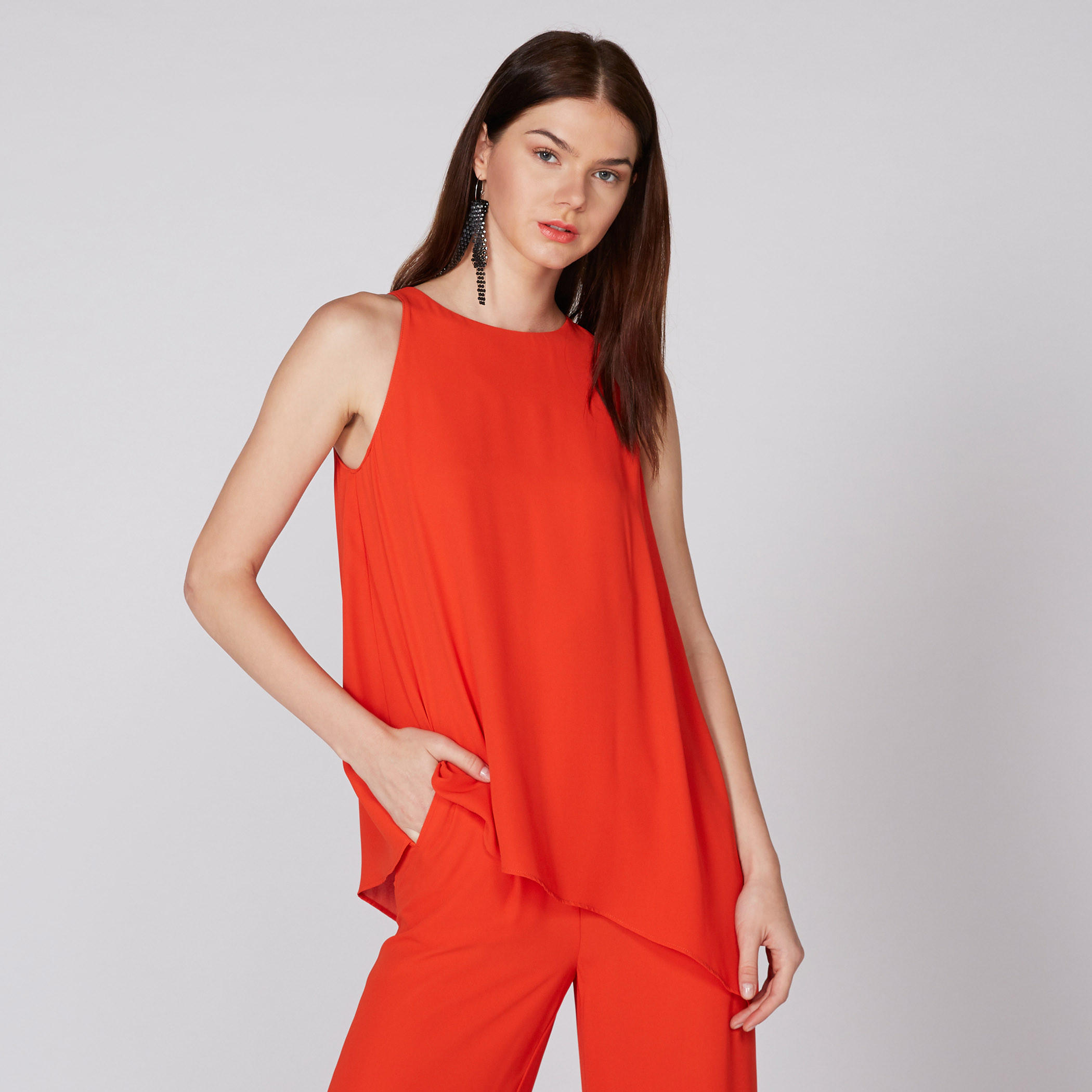 Elle Sleeveless Layered Jumpsuit with Key Hole Closure-women-clothing-jumpsuits-image-2