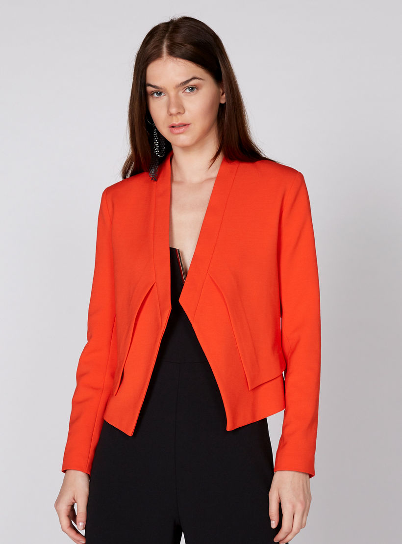 Elle Open Front Jacket with Long Sleeves-women-winterwear-coatsandjackets-jackets-image-1