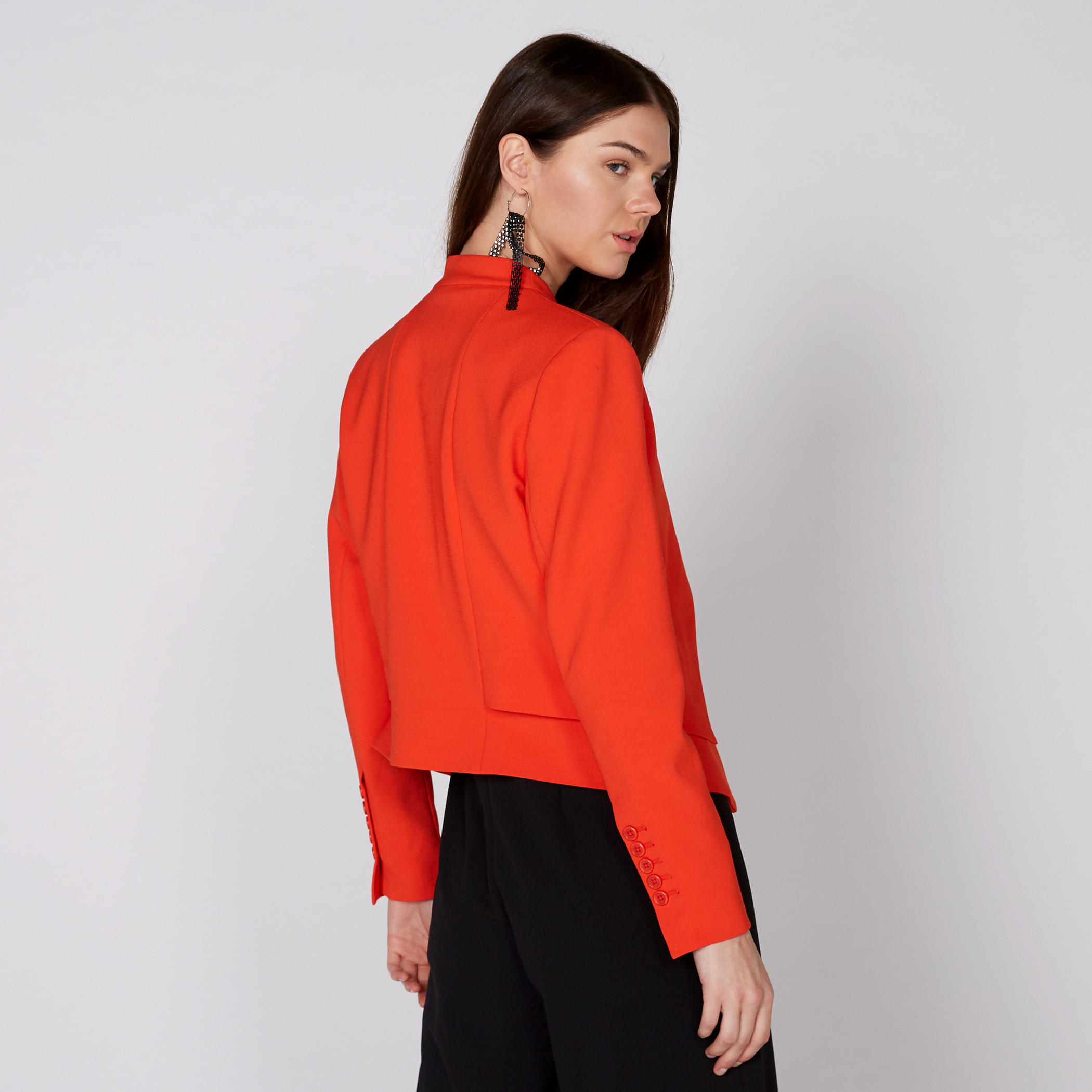 Elle Open Front Jacket with Long Sleeves-women-winterwear-coatsandjackets-jackets-image-4