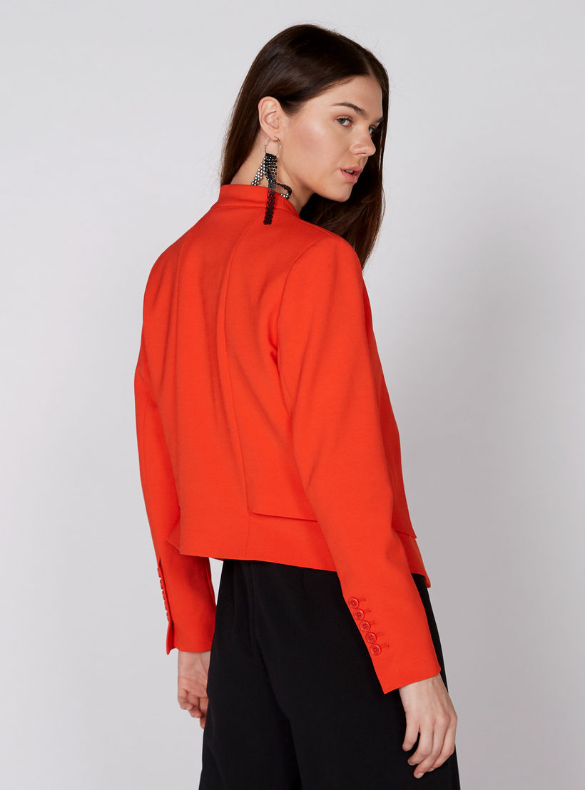 Elle Open Front Jacket with Long Sleeves-women-winterwear-coatsandjackets-jackets-image-4