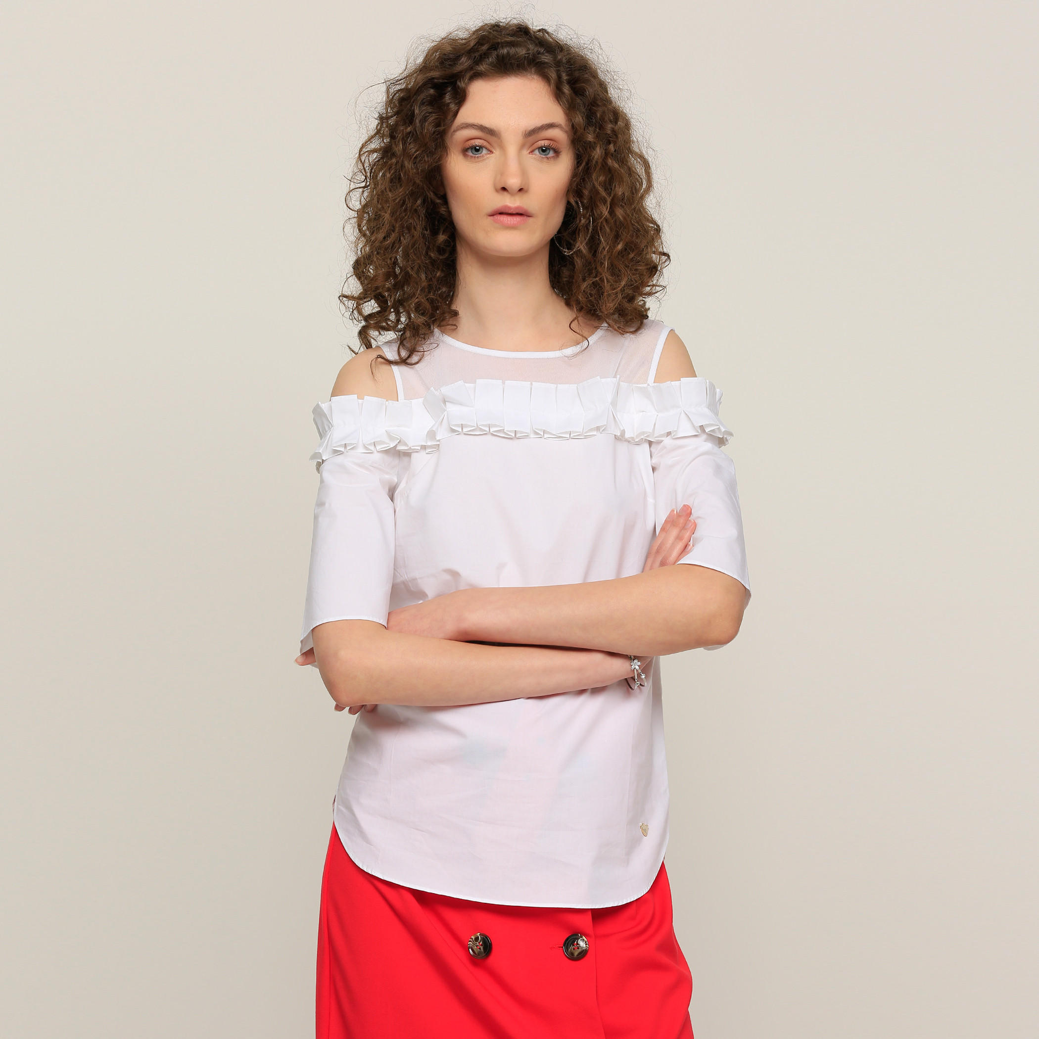 Elle Round Neck Top with Cold Shoulder-women-clothing-shirtsandblouses-blouses-image-1